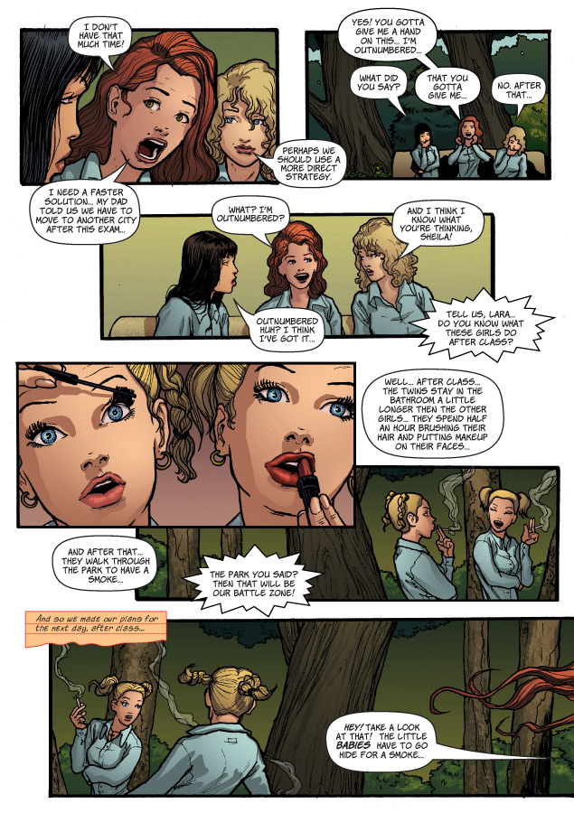 Schoolgirls Revenge [Yair Herrera] 11 . Schoolgirls Revenge - Chapter 11 [Yair Herrera] – page 8