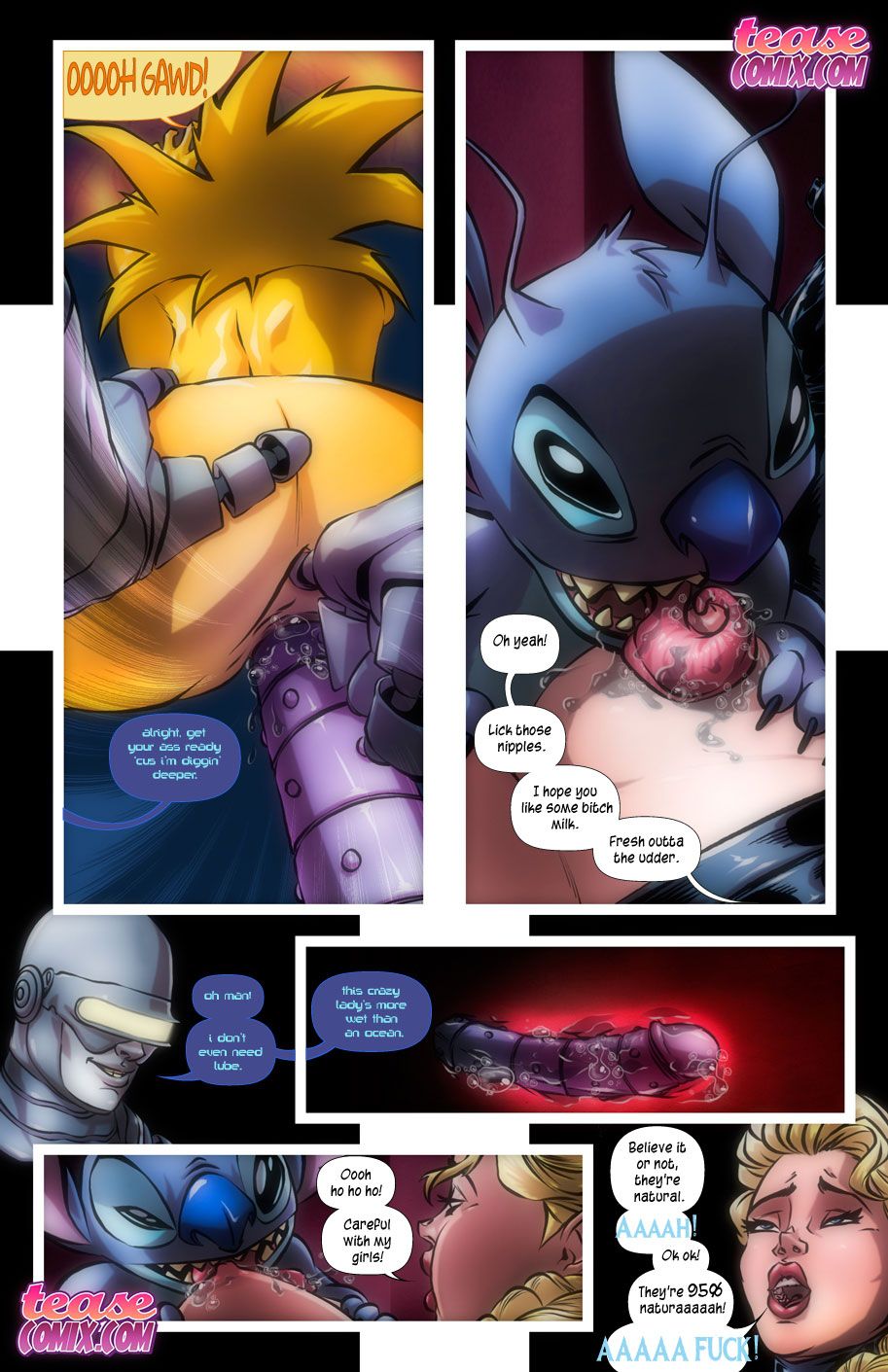 Space Slut (Various) [Tease Comix] 2 . Space Slut - Chapter 2 [Tease Comix] – page 13