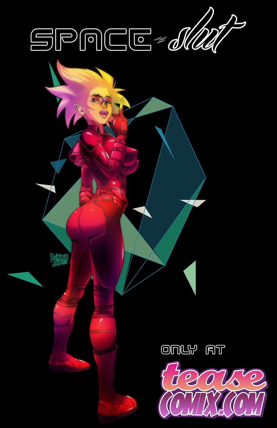 Space Slut (Various) [Tease Comix] 1 . Space Slut - Chapter 1 [Tease Comix] – page 1