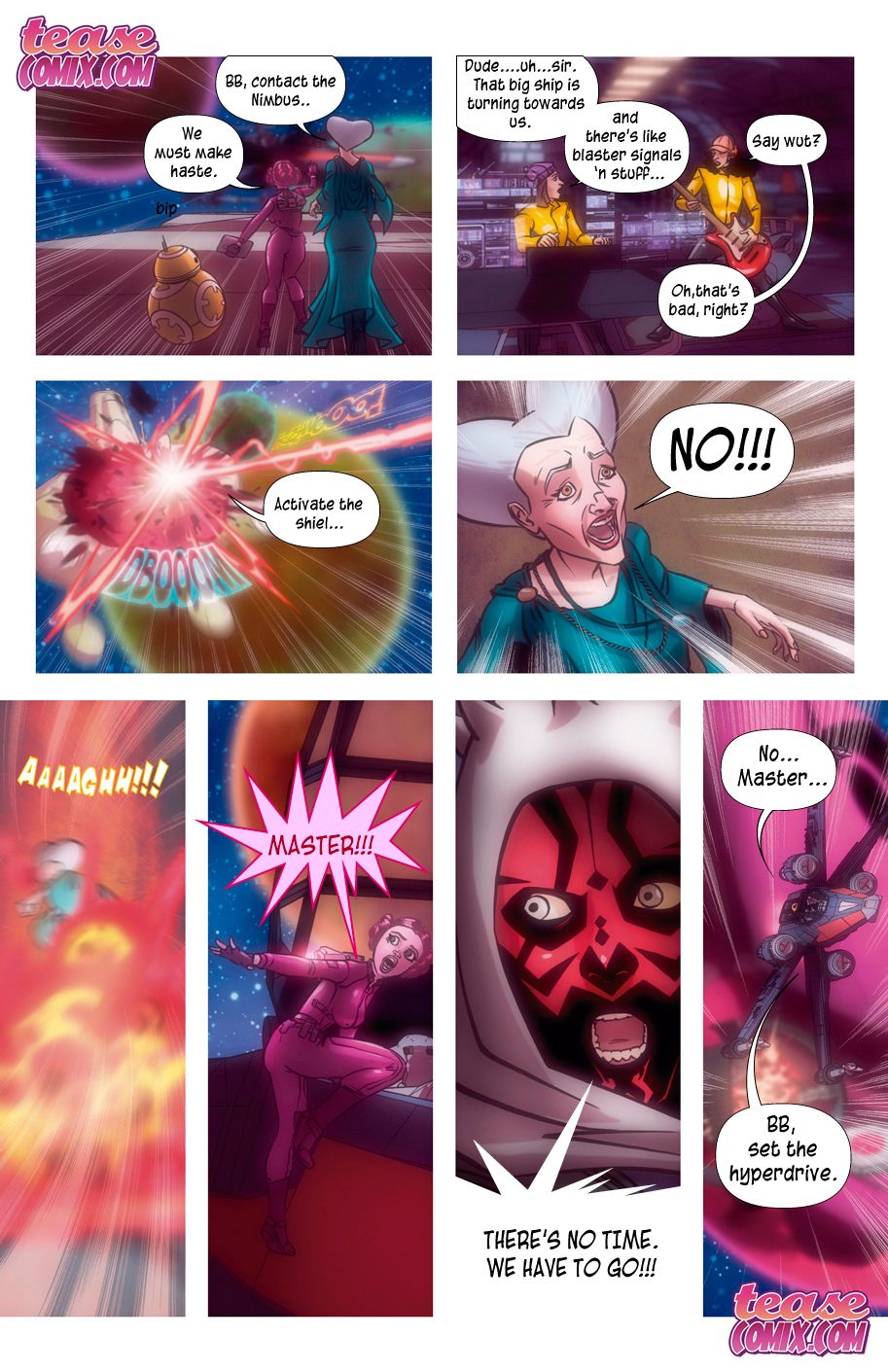 Space Slut (Various) [Tease Comix] 0 . Space Slut - Chapter 0 [Tease Comix] – page 10