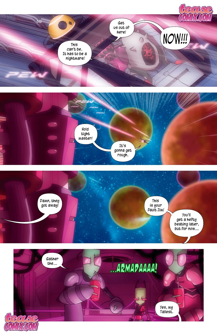 Space Slut (Various) [Tease Comix] 0 . Space Slut - Chapter 0 [Tease Comix] – page 11