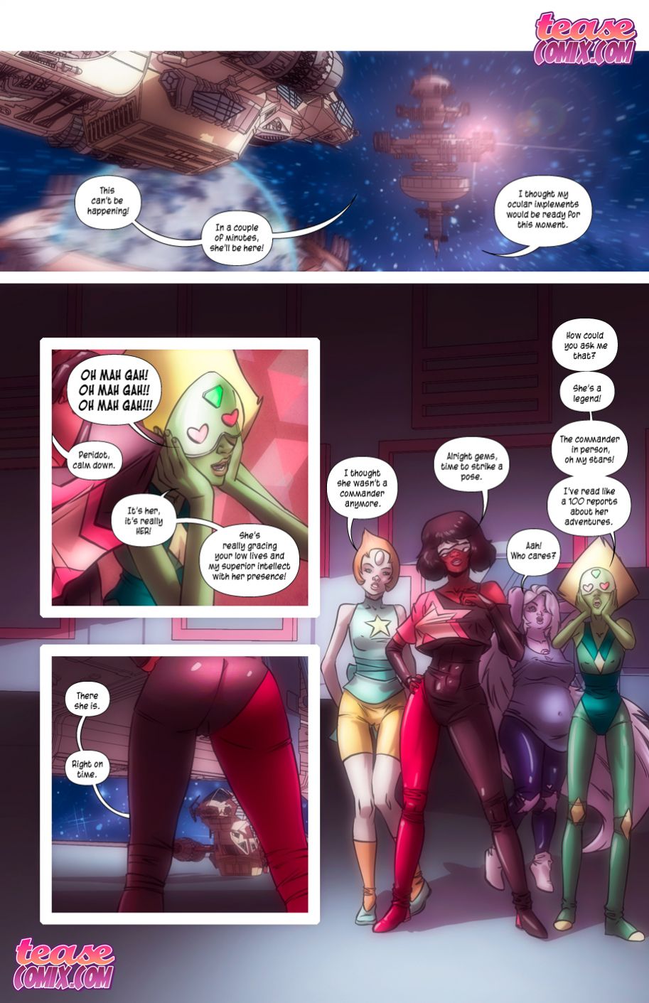 Space Slut (Various) [Tease Comix] 0 . Space Slut - Chapter 0 [Tease Comix] – page 12
