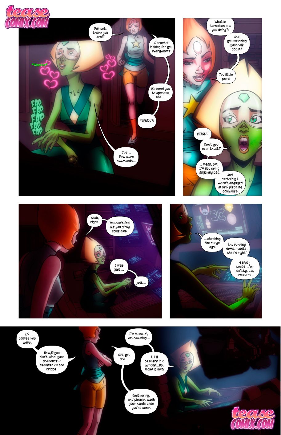 Space Slut (Various) [Tease Comix] 0 . Space Slut - Chapter 0 [Tease Comix] – page 15