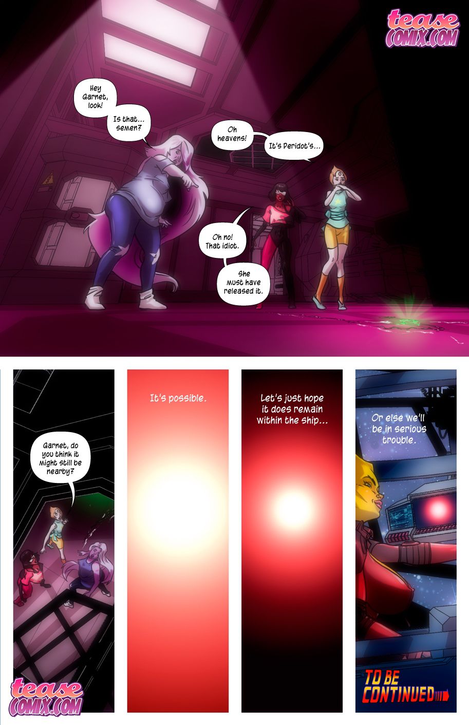 Space Slut (Various) [Tease Comix] 0 . Space Slut - Chapter 0 [Tease Comix] – page 29