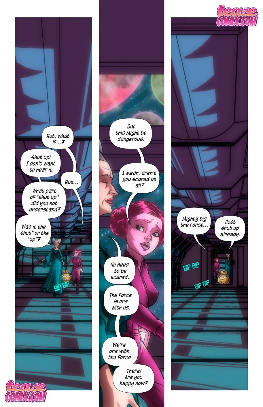 Space Slut (Various) [Tease Comix] 0 . Space Slut - Chapter 0 [Tease Comix] – page 5