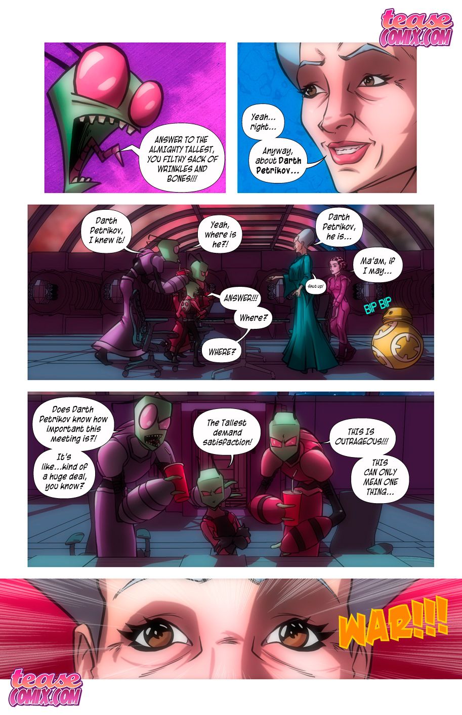 Space Slut (Various) [Tease Comix] 0 . Space Slut - Chapter 0 [Tease Comix] – page 7