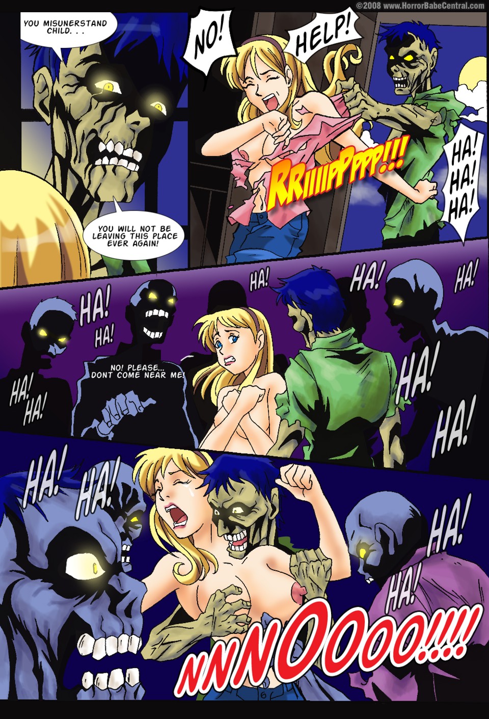 A Night In Corpse Ville [HorrorBabeCentral] 1 . A Night In Corpse Ville - Chapter 1 [HorrorBabeCentral] – page 2