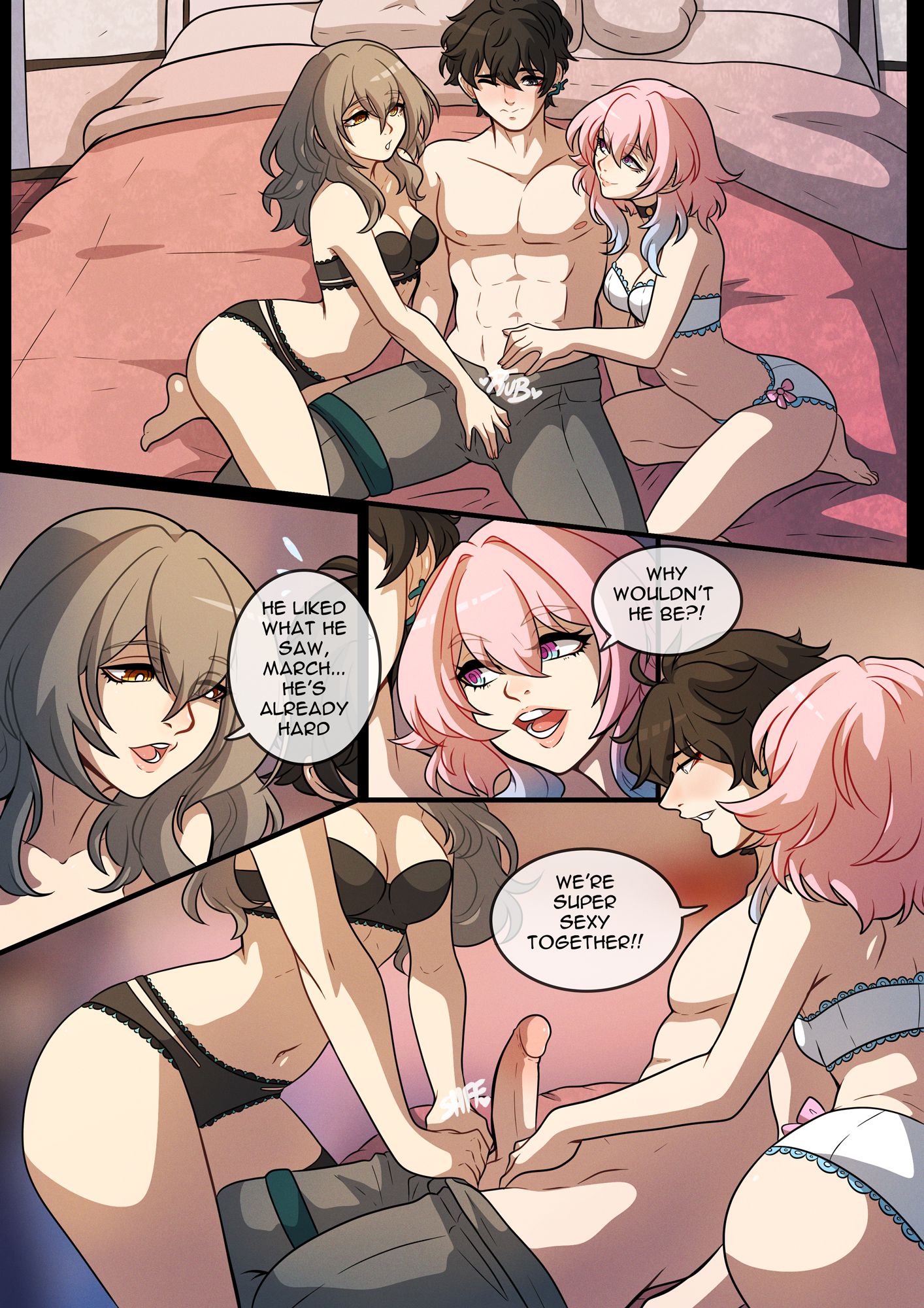 The Nameless Trio (Honkai: Star Rail) [Kinkymation] 1 . The Nameless Trio - Chapter 1 (Honkai: Star Rail) [Kinkymation] – page 11