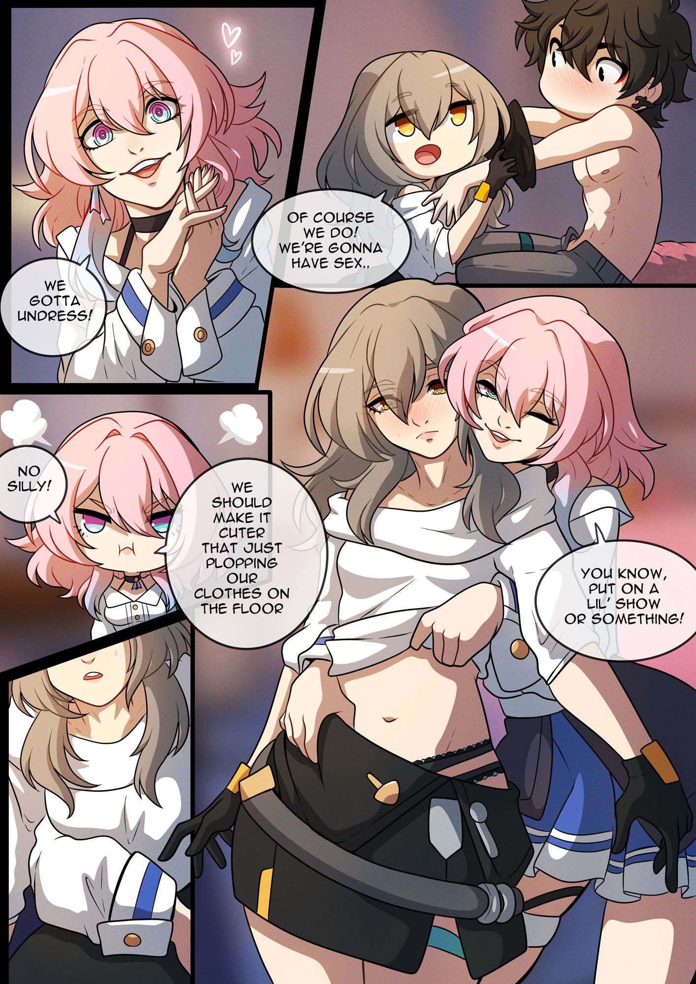 The Nameless Trio (Honkai: Star Rail) [Kinkymation] 1 . The Nameless Trio - Chapter 1 (Honkai: Star Rail) [Kinkymation] – page 9