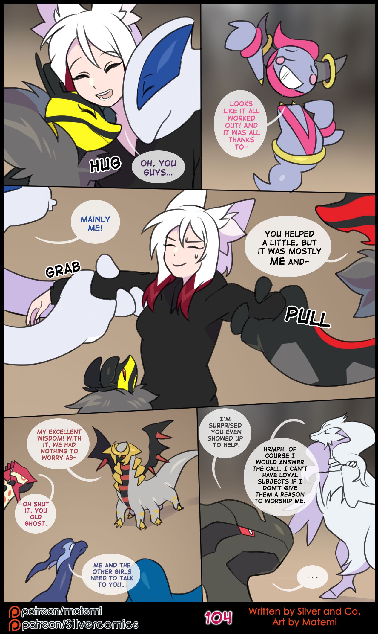Silver Soul (Pokemon) [Matemi] 14 . Silver Soul - Chapter 14 [Matemi] – page 104