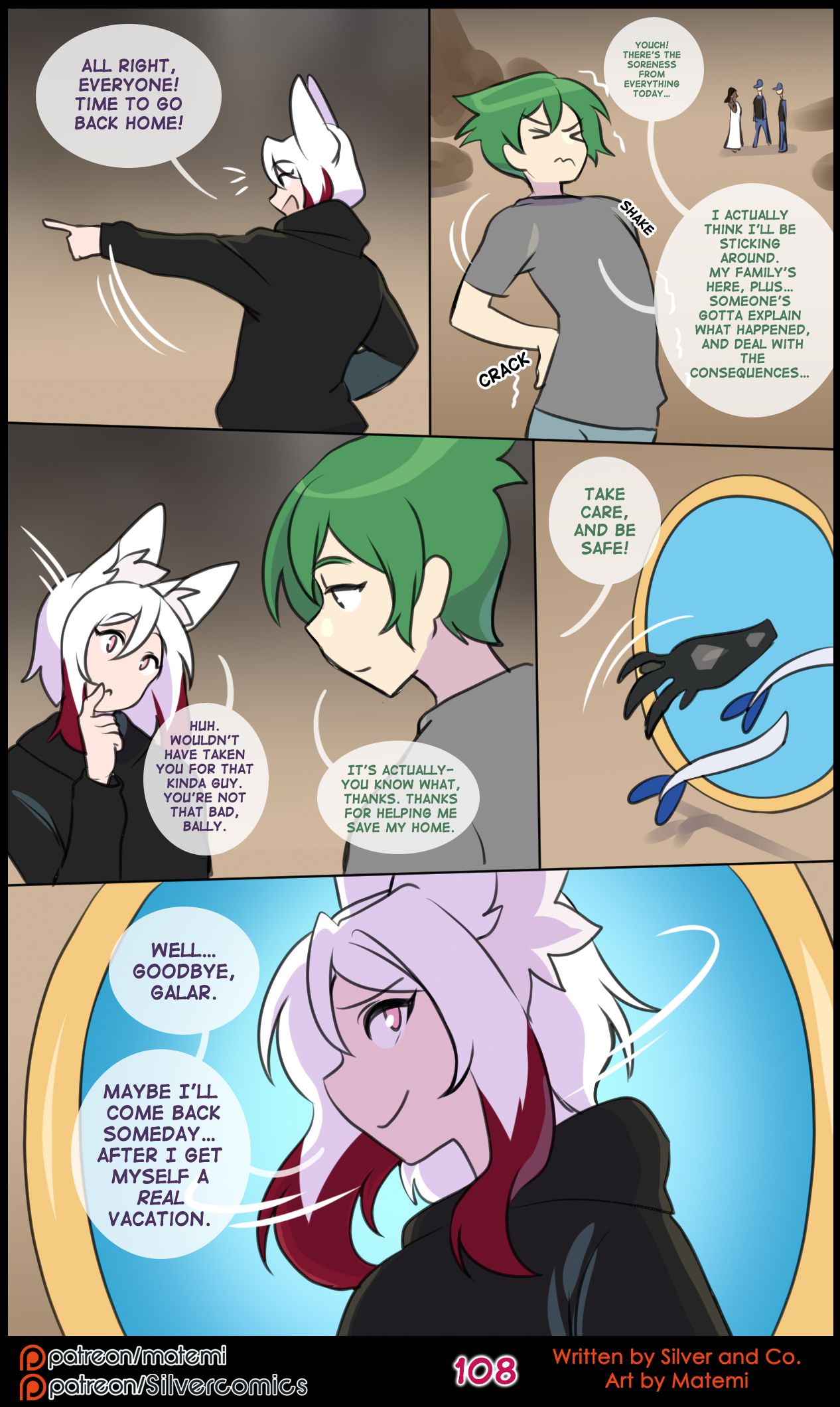 Silver Soul (Pokemon) [Matemi] 14 . Silver Soul - Chapter 14 [Matemi] – page 108