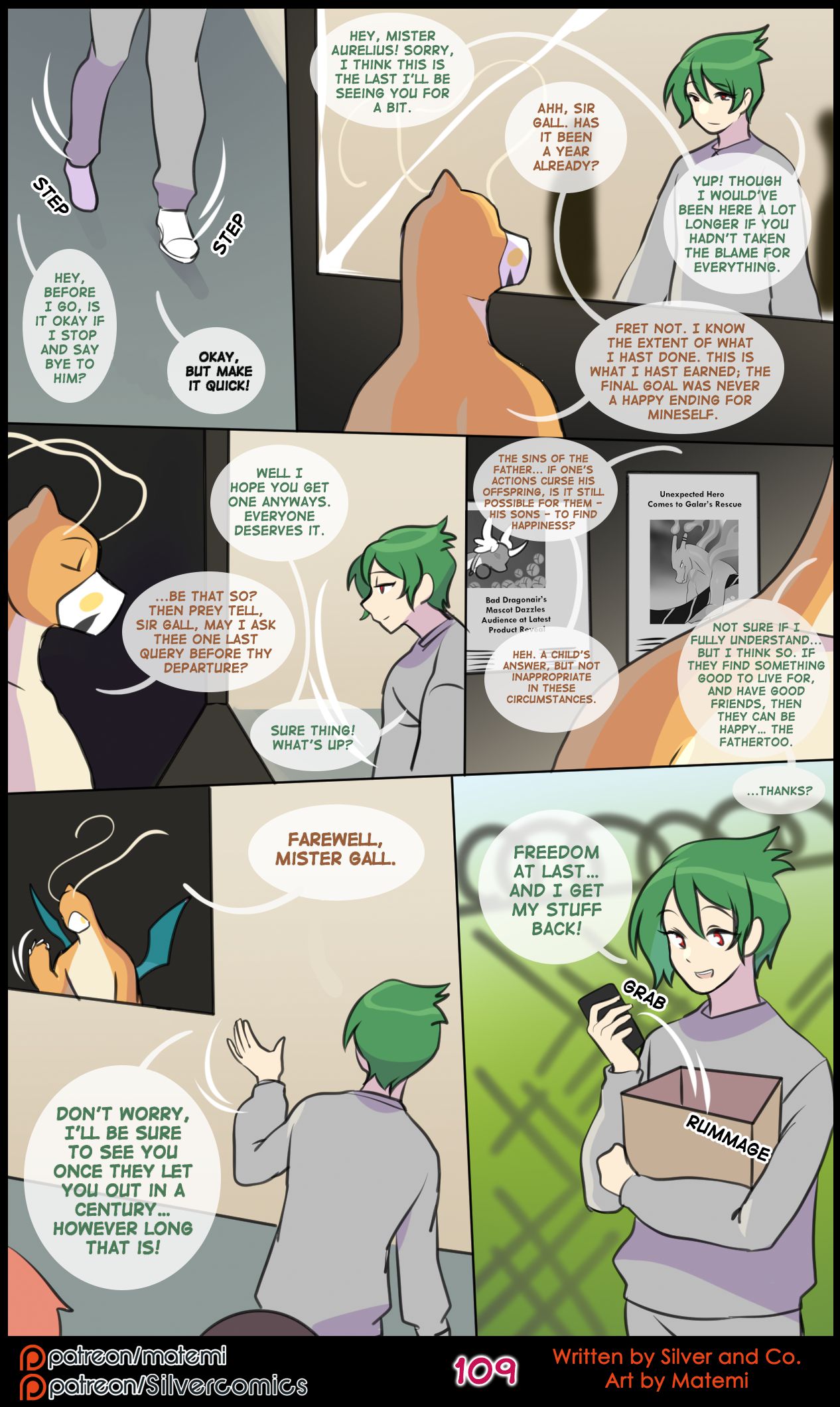 Silver Soul (Pokemon) [Matemi] 14 . Silver Soul - Chapter 14 [Matemi] – page 109