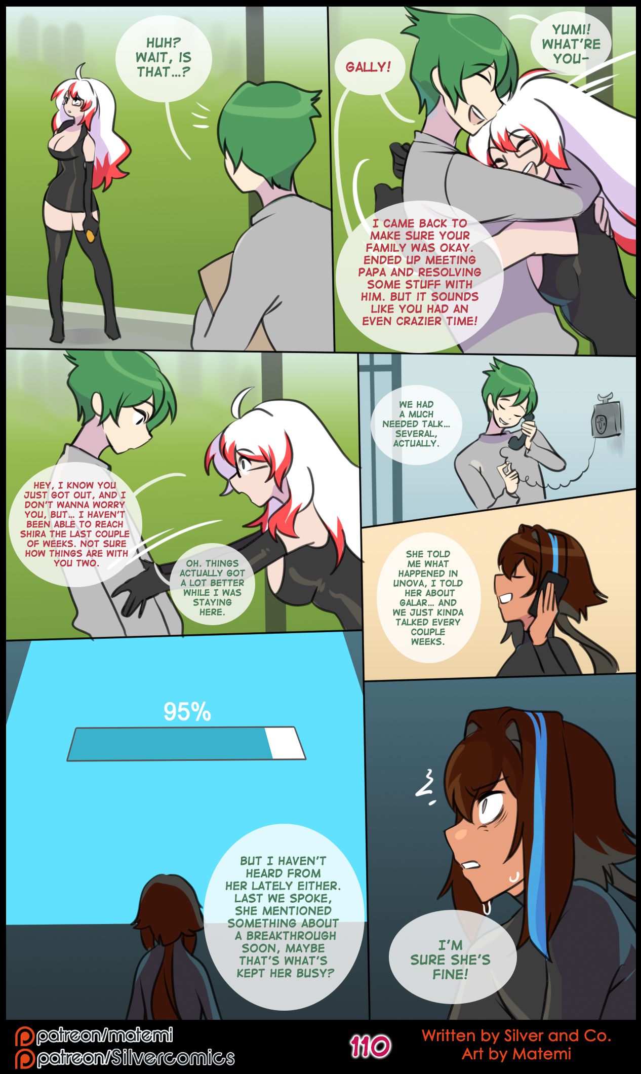 Silver Soul (Pokemon) [Matemi] 14 . Silver Soul - Chapter 14 [Matemi] – page 110