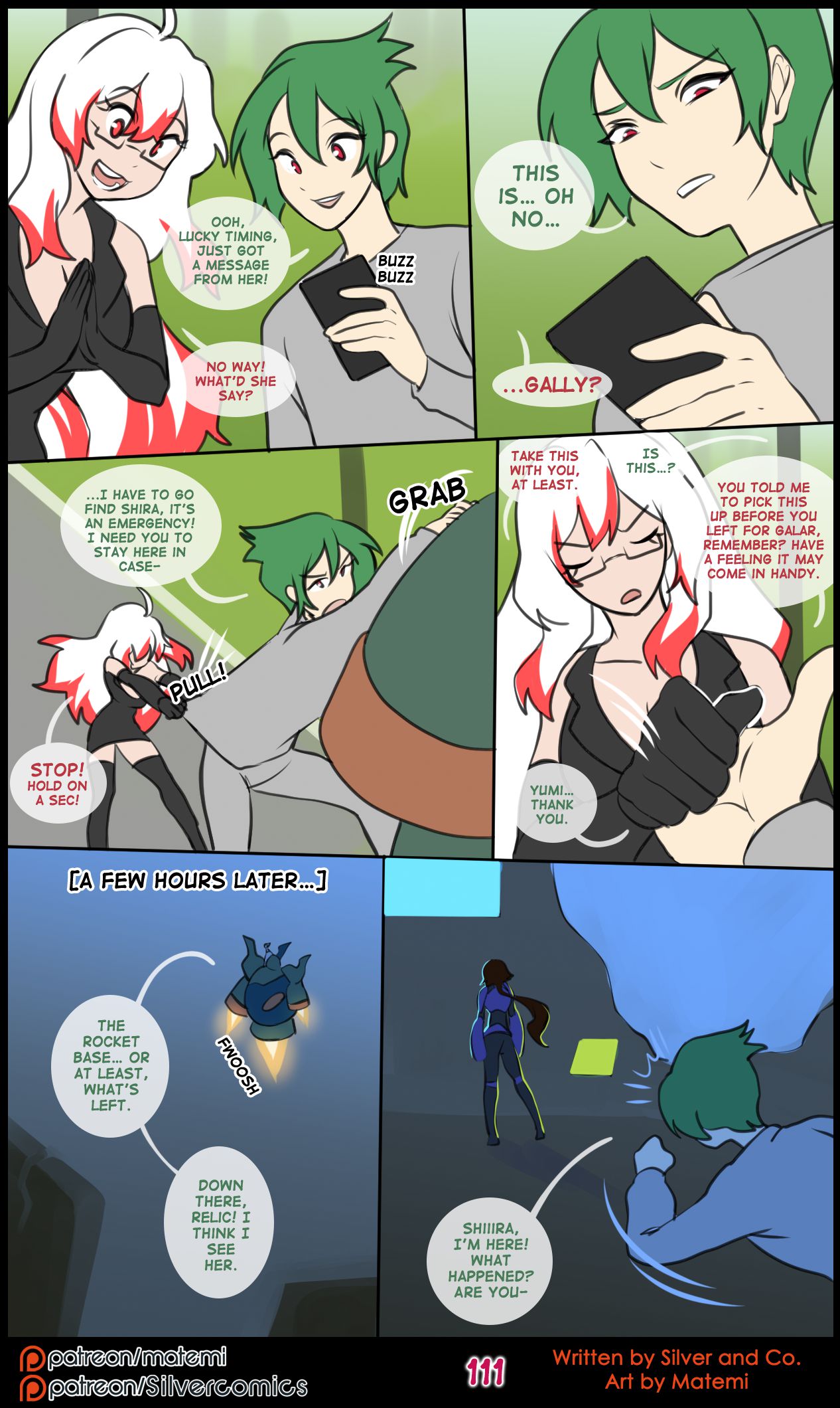 Silver Soul (Pokemon) [Matemi] 14 . Silver Soul - Chapter 14 [Matemi] – page 111