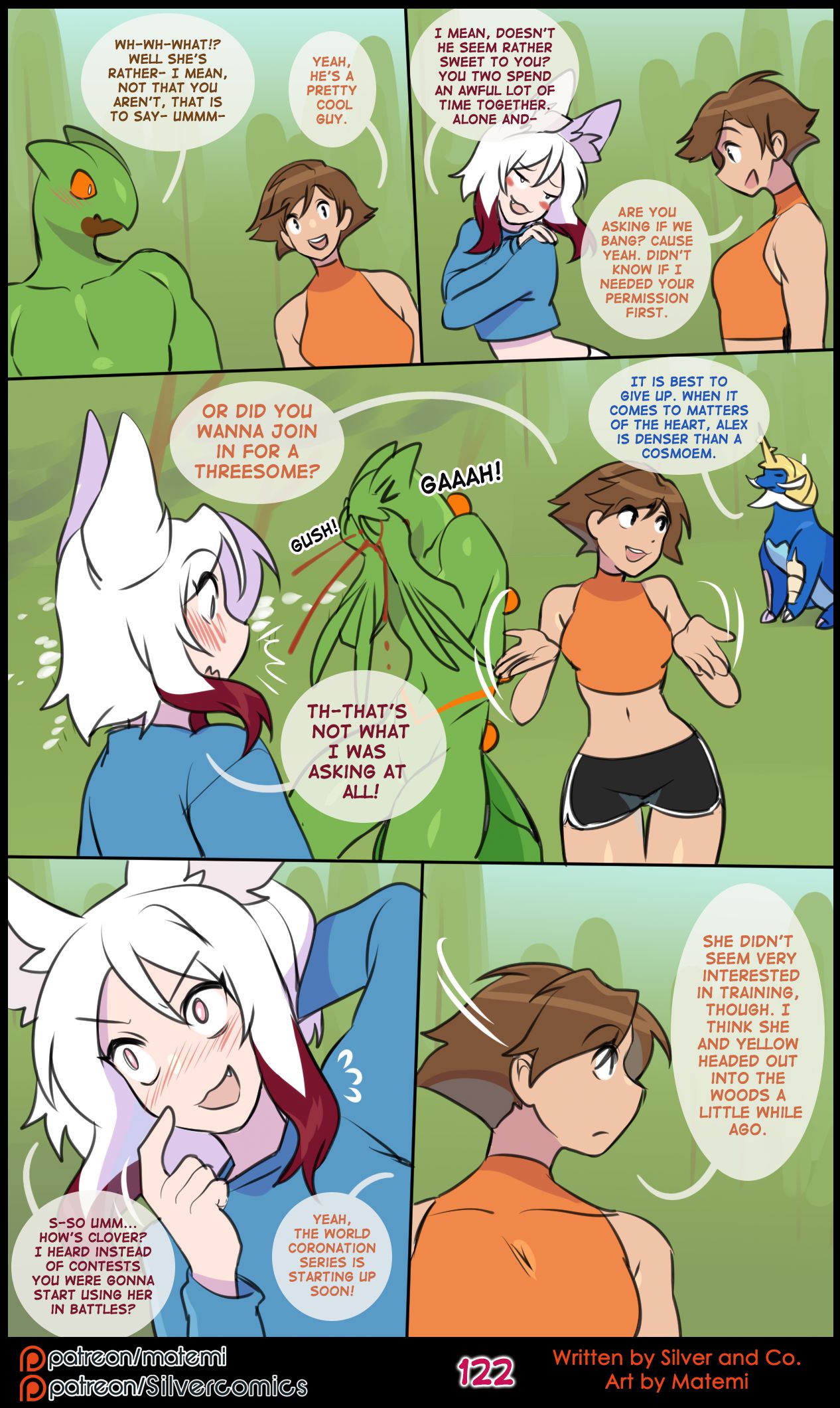Silver Soul (Pokemon) [Matemi] 14 . Silver Soul - Chapter 14 [Matemi] – page 122
