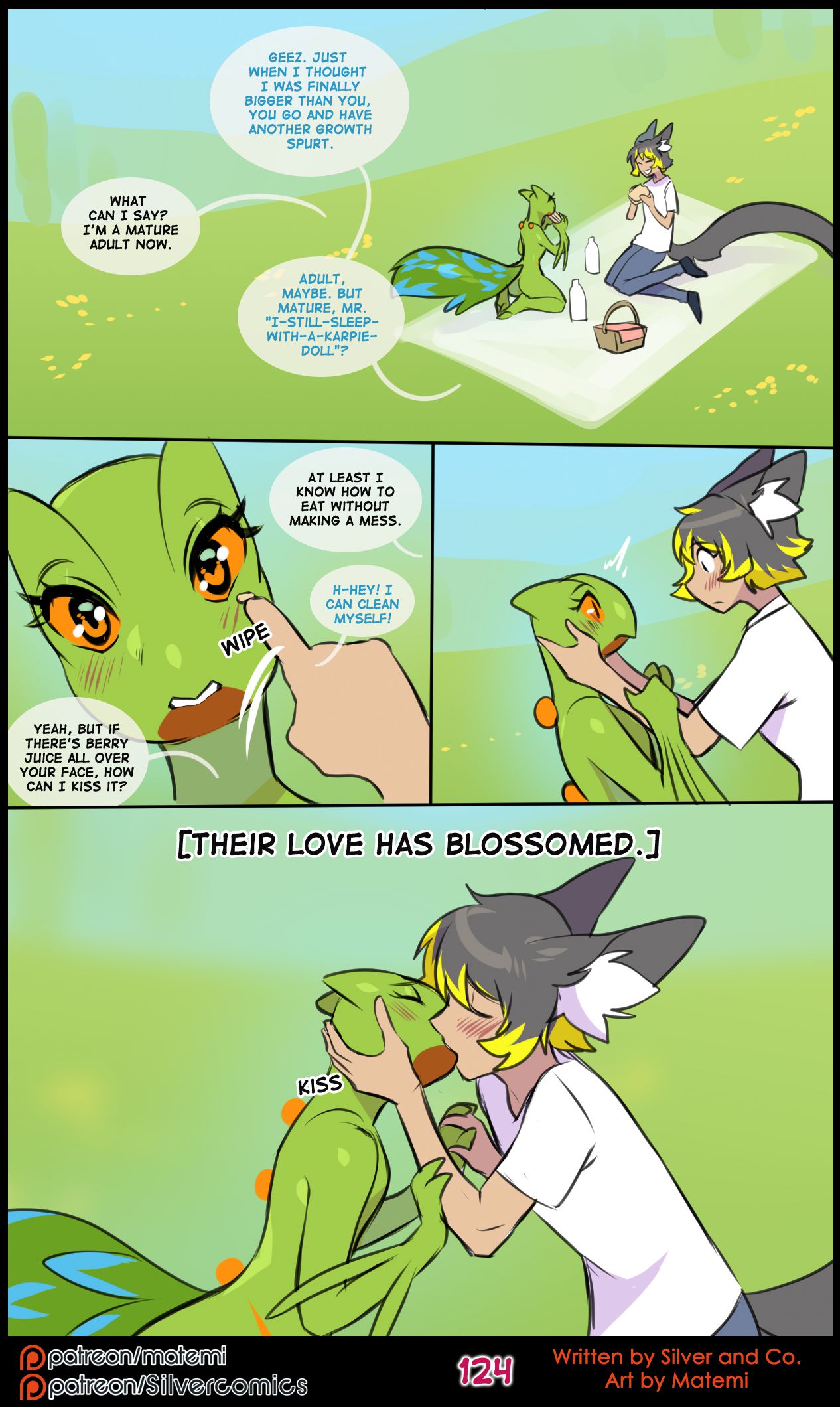 Silver Soul (Pokemon) [Matemi] 14 . Silver Soul - Chapter 14 [Matemi] – page 124