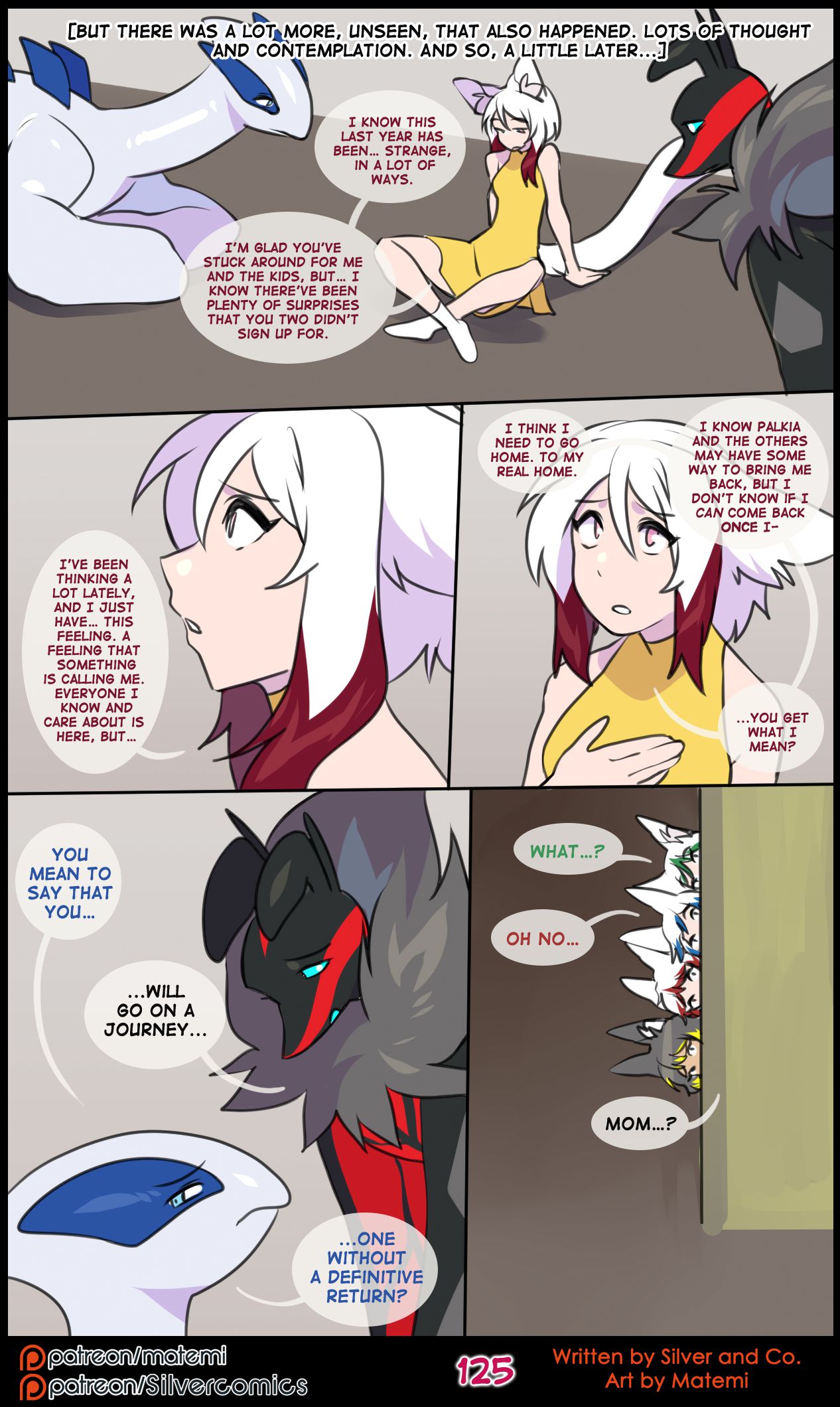 Silver Soul (Pokemon) [Matemi] 14 . Silver Soul - Chapter 14 [Matemi] – page 125