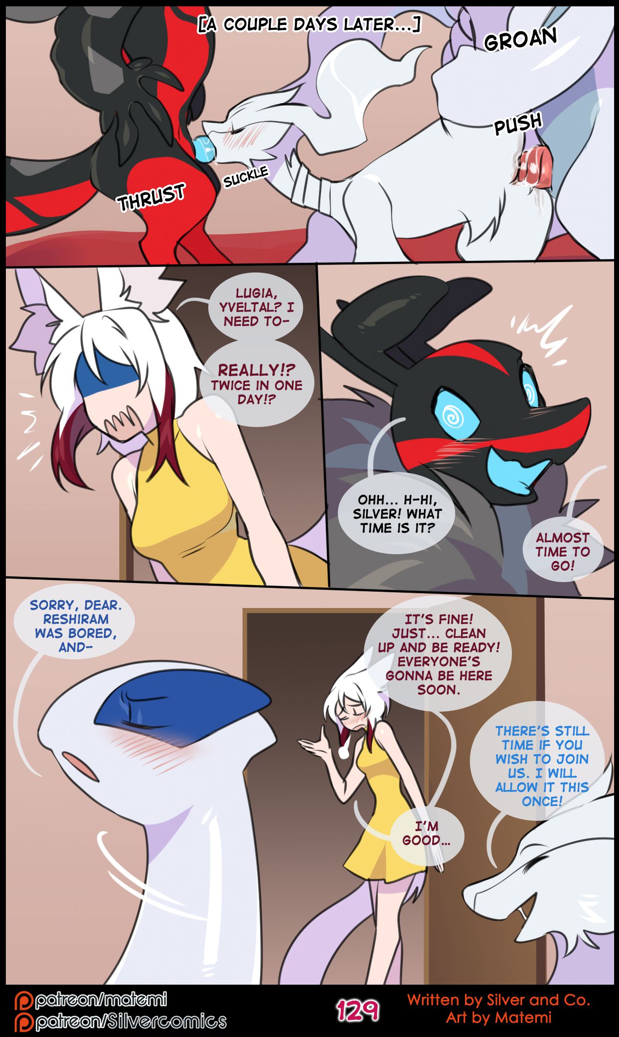 Silver Soul (Pokemon) [Matemi] 14 . Silver Soul - Chapter 14 [Matemi] – page 129