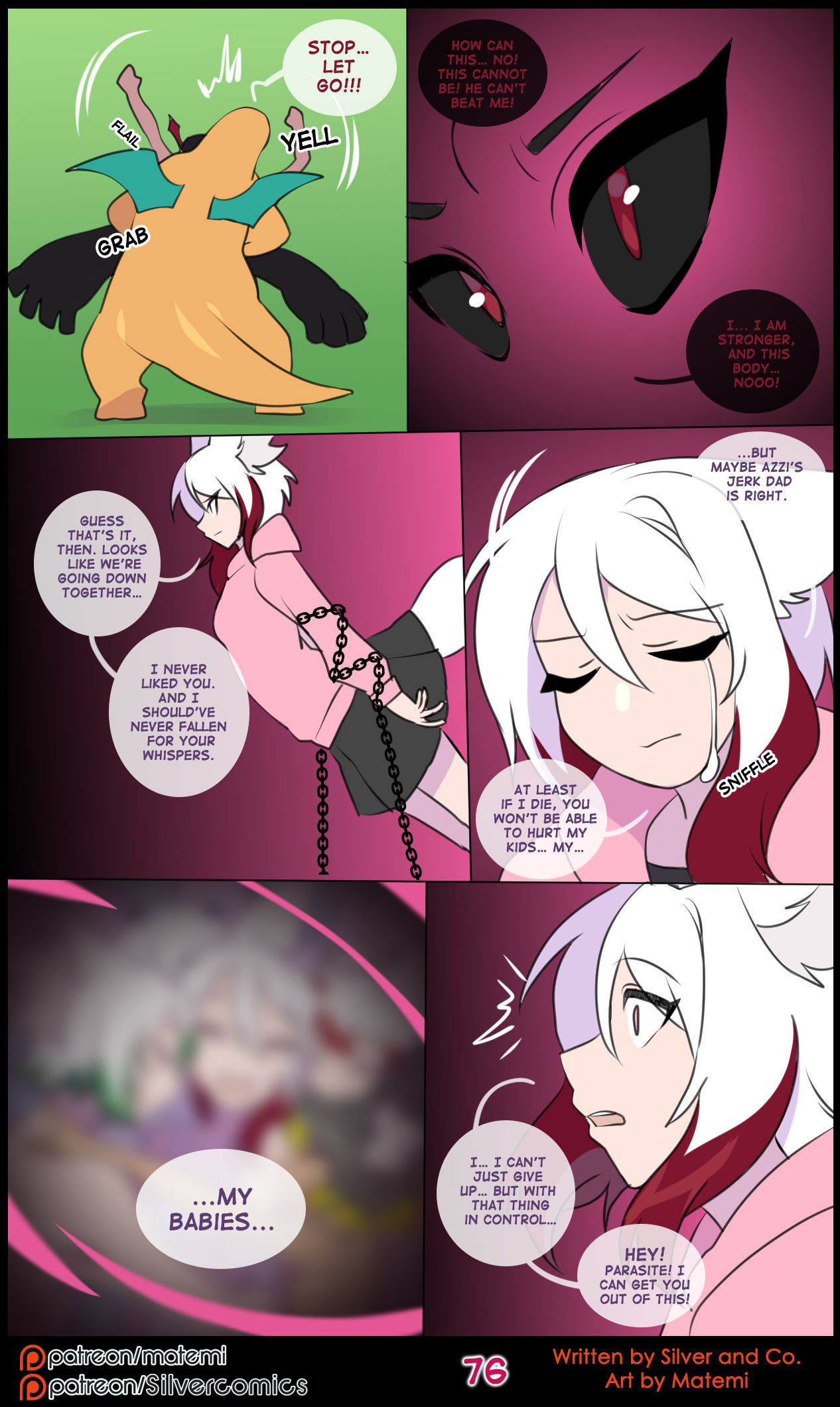 Silver Soul (Pokemon) [Matemi] 14 . Silver Soul - Chapter 14 [Matemi] – page 77