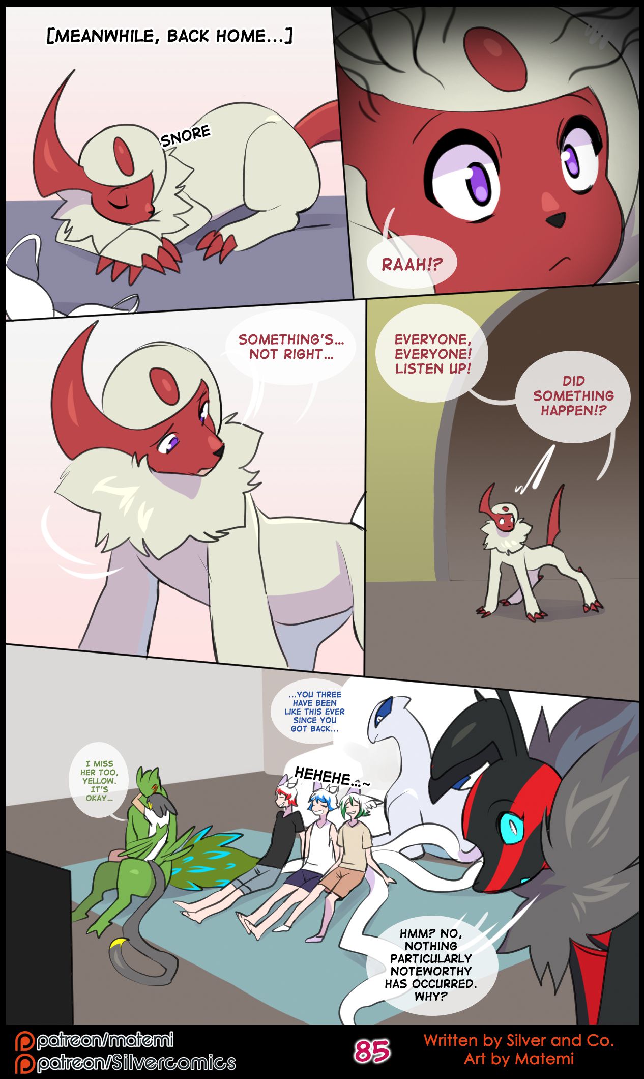 Silver Soul (Pokemon) [Matemi] 14 . Silver Soul - Chapter 14 [Matemi] – page 86