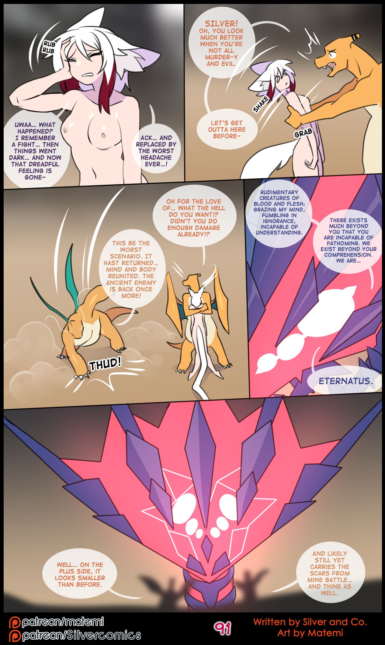 Silver Soul (Pokemon) [Matemi] 14 . Silver Soul - Chapter 14 [Matemi] – page 92
