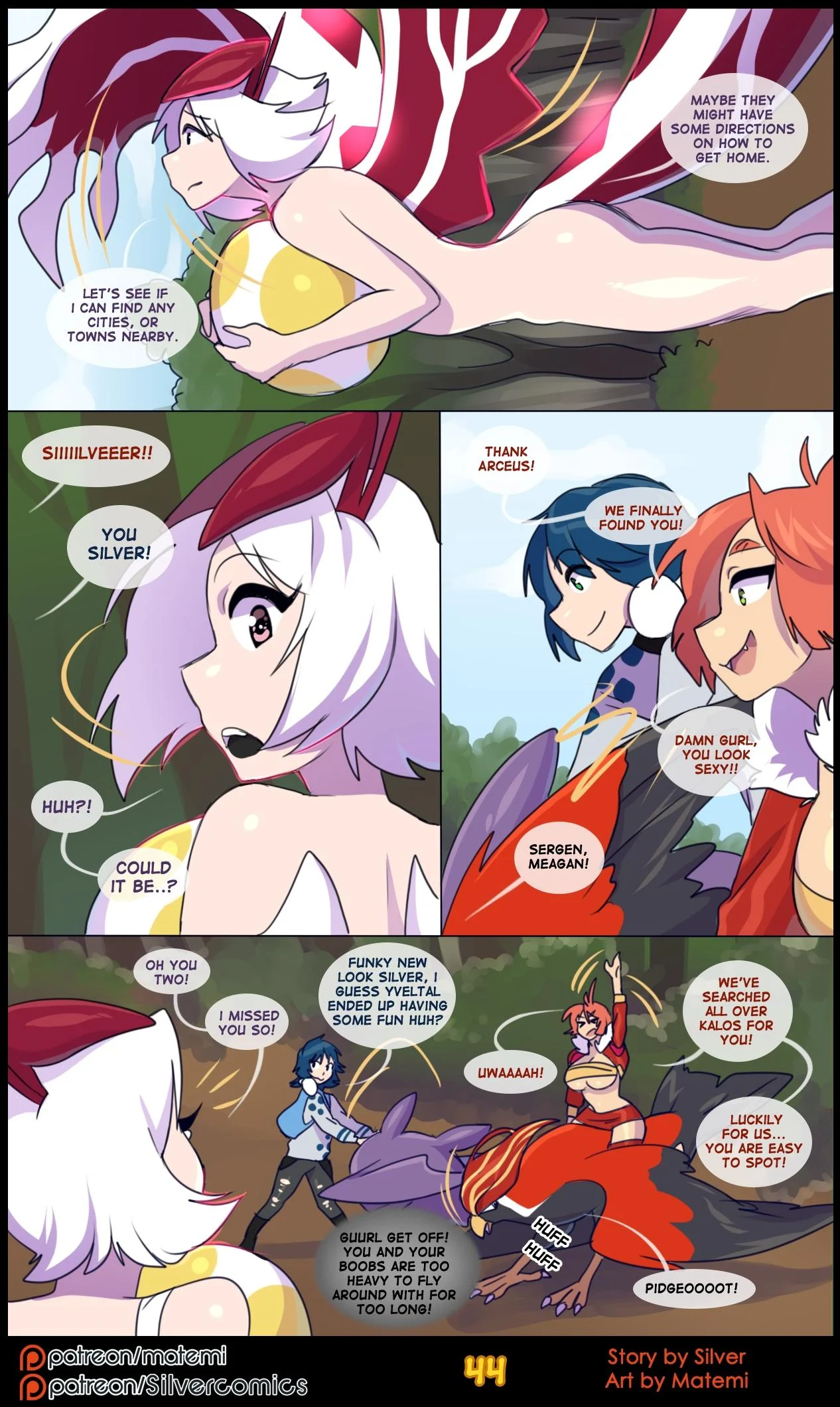 Silver Soul (Pokemon) [Matemi] 4 . Silver Soul - Chapter 4 [Matemi] – page 46