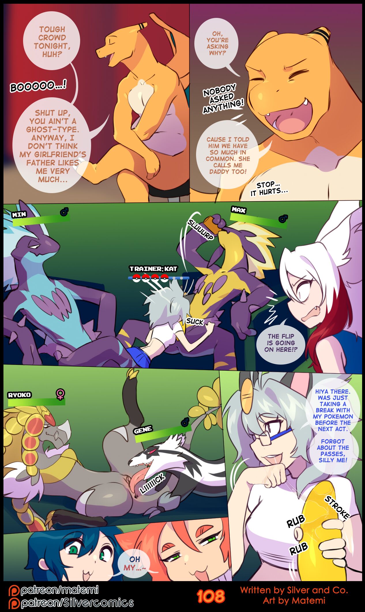Silver Soul (Pokemon) [Matemi] 13 . Silver Soul - Chapter 13 [Matemi] – page 110