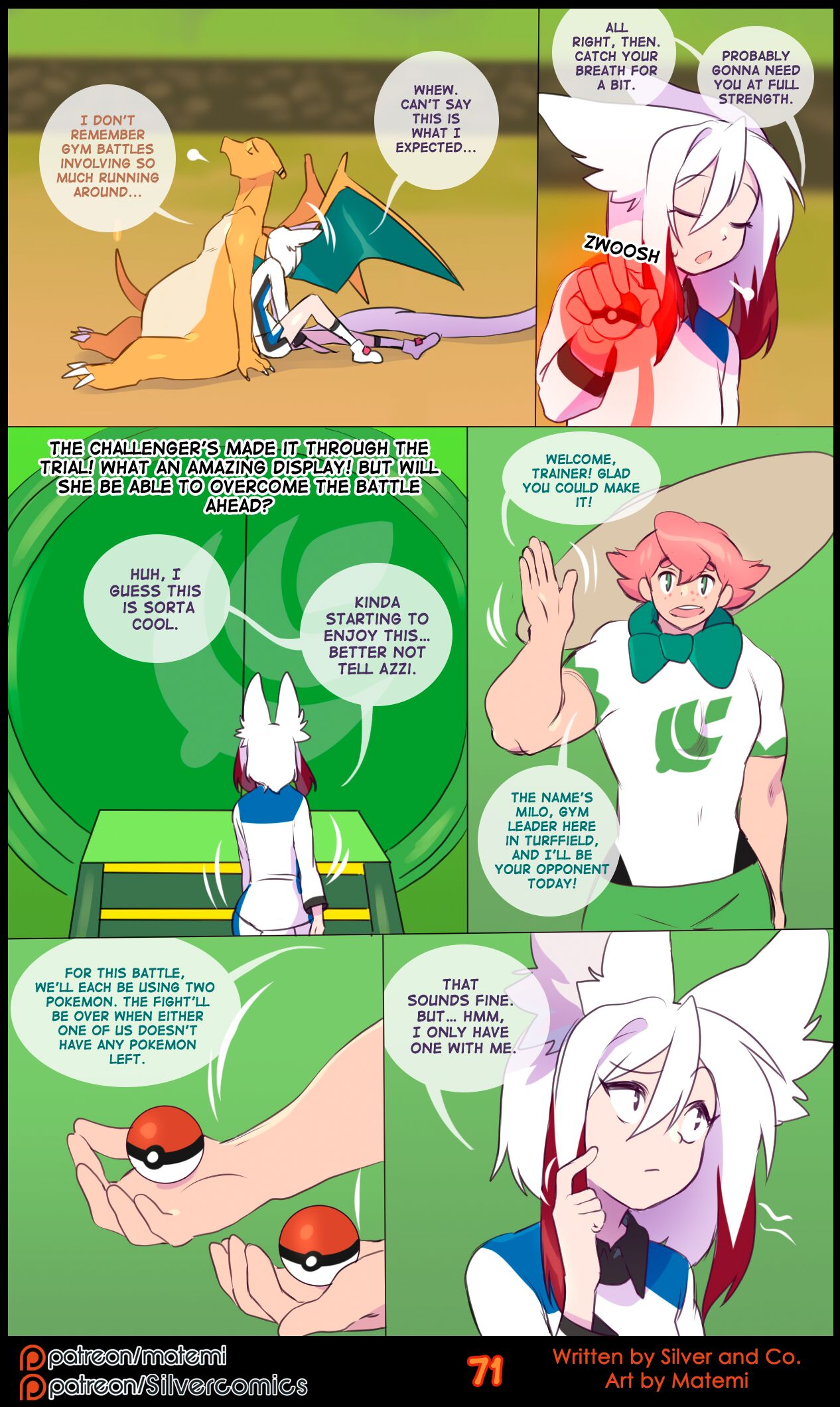 Silver Soul (Pokemon) [Matemi] 13 . Silver Soul - Chapter 13 [Matemi] – page 73