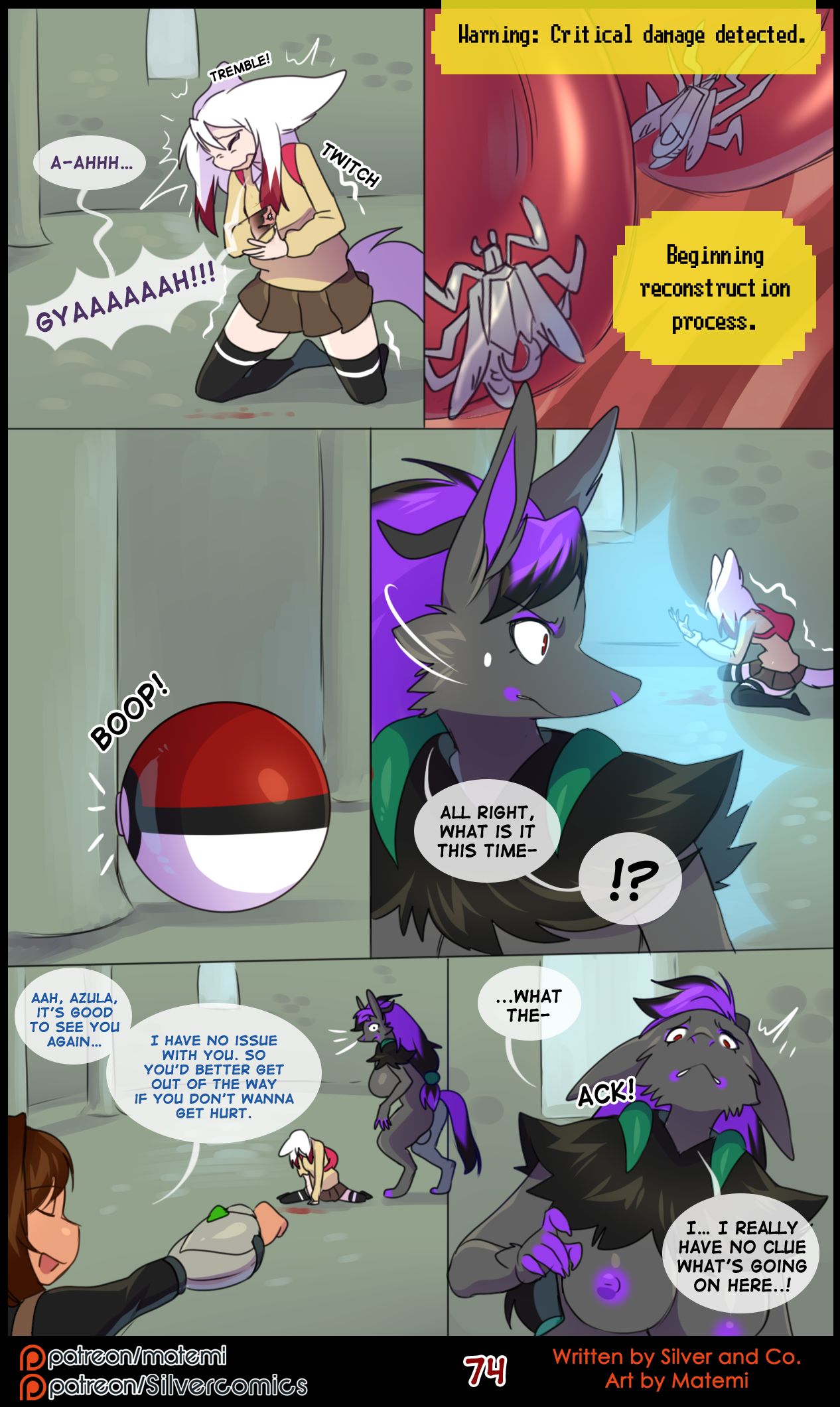 Silver Soul (Pokemon) [Matemi] 11 . Silver Soul - Chapter 11 [Matemi] – page 75