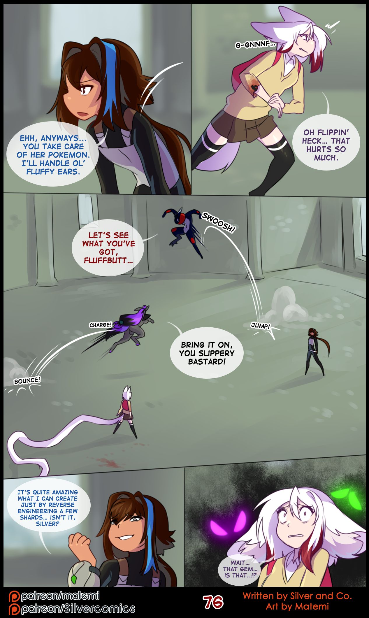 Silver Soul (Pokemon) [Matemi] 11 . Silver Soul - Chapter 11 [Matemi] – page 77