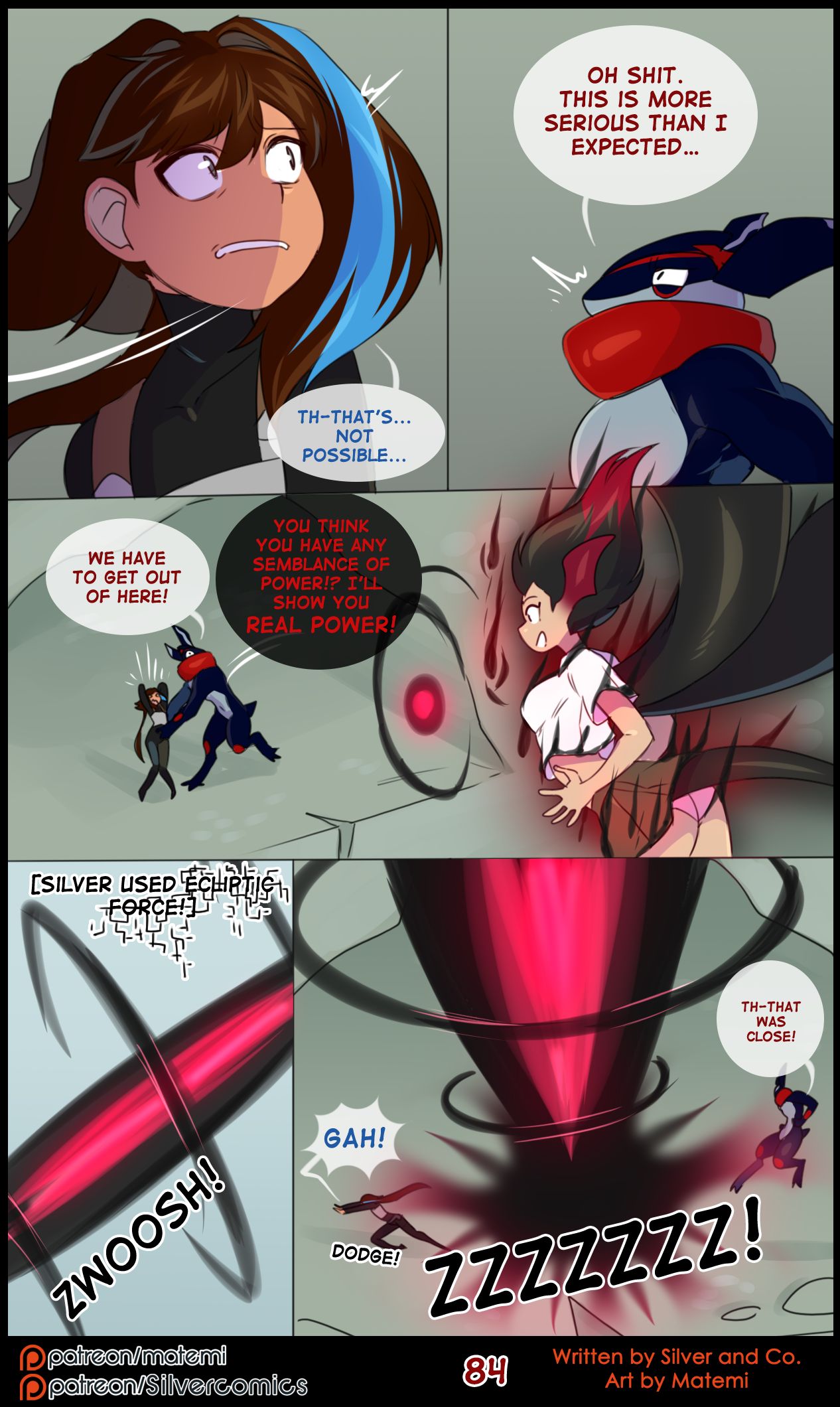 Silver Soul (Pokemon) [Matemi] 11 . Silver Soul - Chapter 11 [Matemi] – page 85