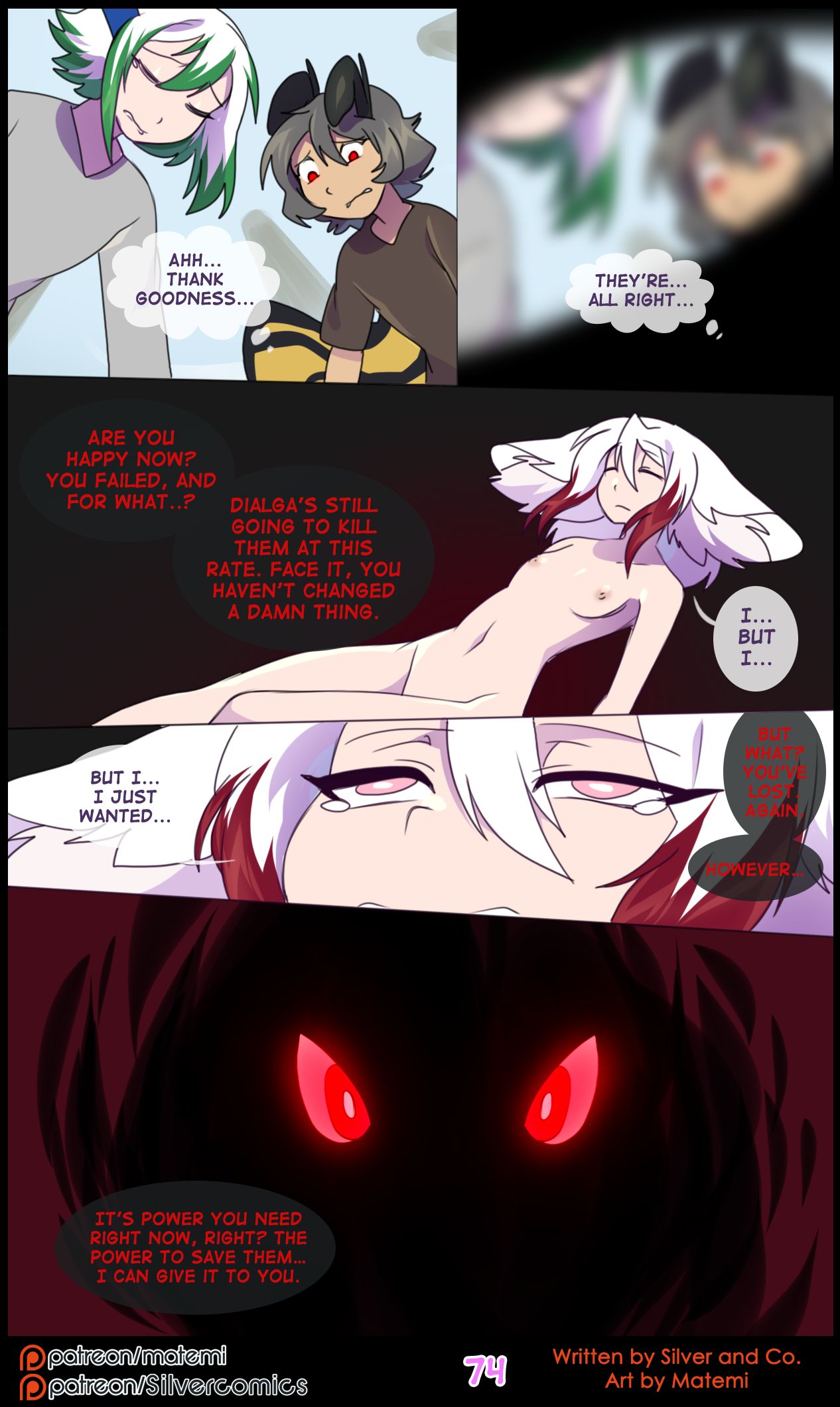 Silver Soul (Pokemon) [Matemi] 10 . Silver Soul - Chapter 10 [Matemi] – page 76