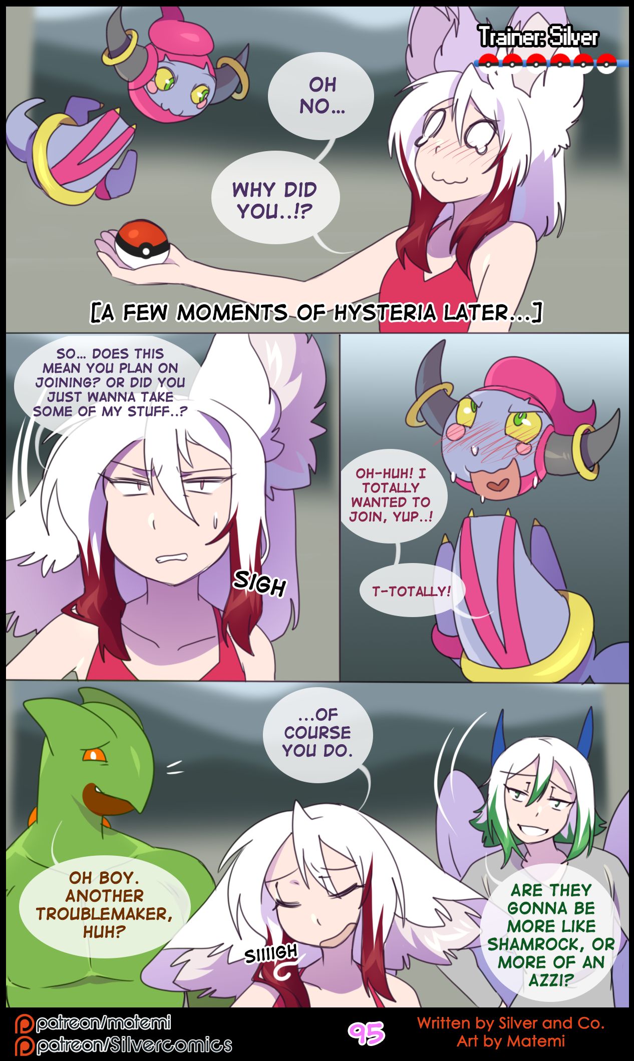 Silver Soul (Pokemon) [Matemi] 10 . Silver Soul - Chapter 10 [Matemi] – page 96