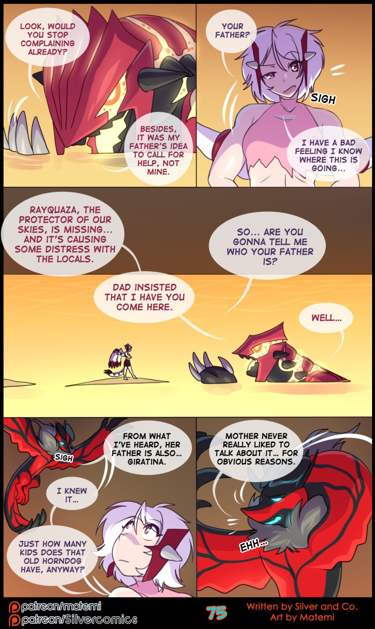 Silver Soul (Pokemon) [Matemi] 7 . Silver Soul - Chapter 7 [Matemi] – page 77