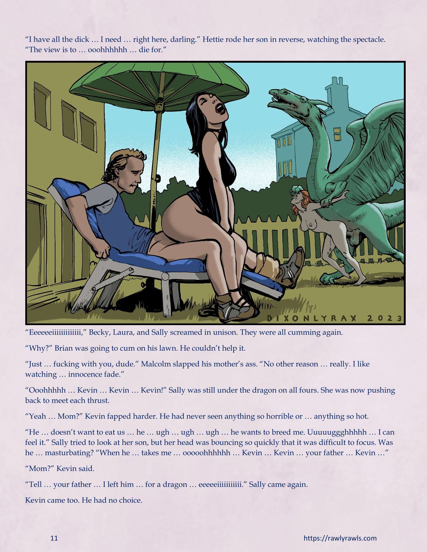 Roll Ten For A Save [DixonLyrax , RawlyRawls] 3 . Roll Ten For A Save - Chapter 3 [DixonLyrax , RawlyRawls] – page 11