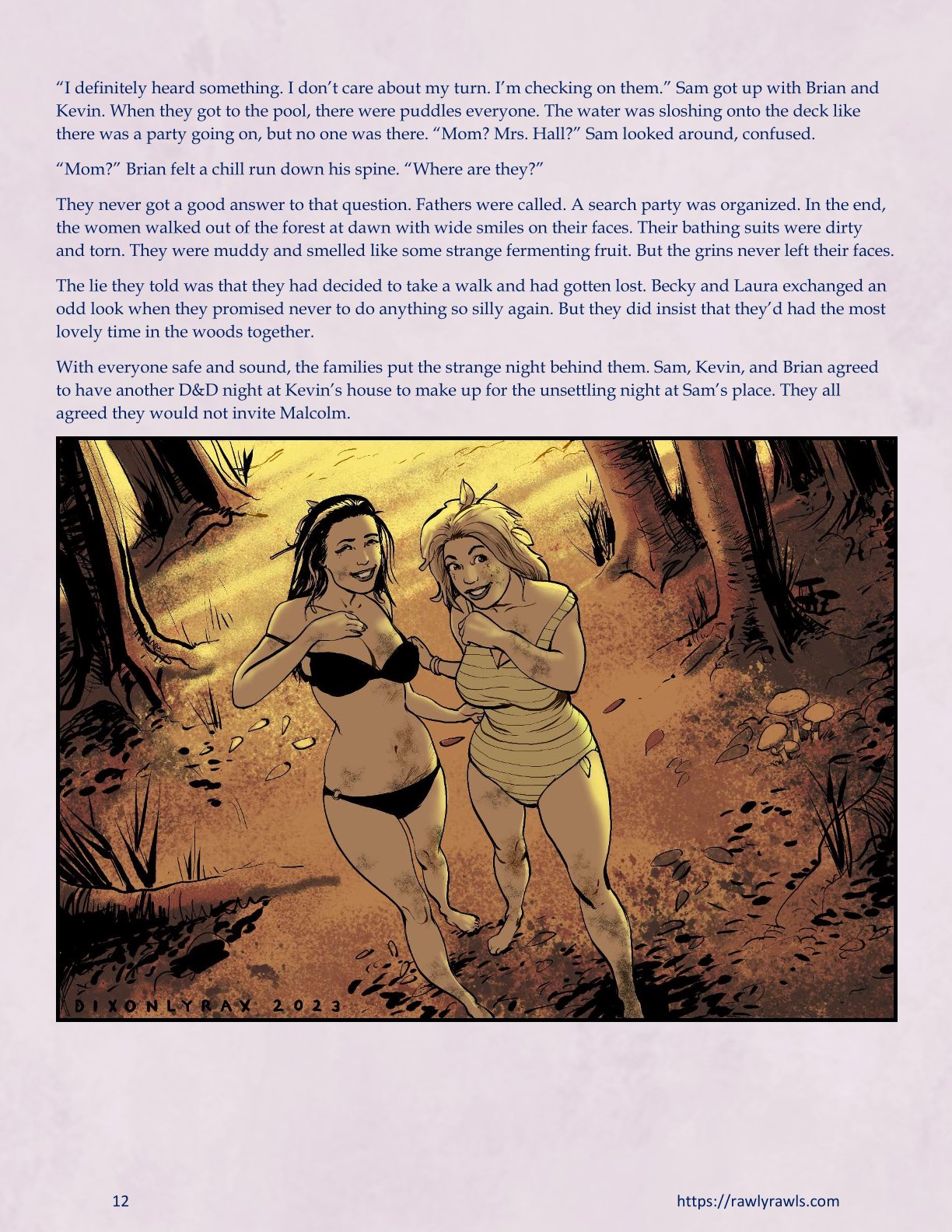Roll Ten For A Save [DixonLyrax , RawlyRawls] 2 . Roll Ten For A Save - Chapter 2 [DixonLyrax , RawlyRawls] – page 12