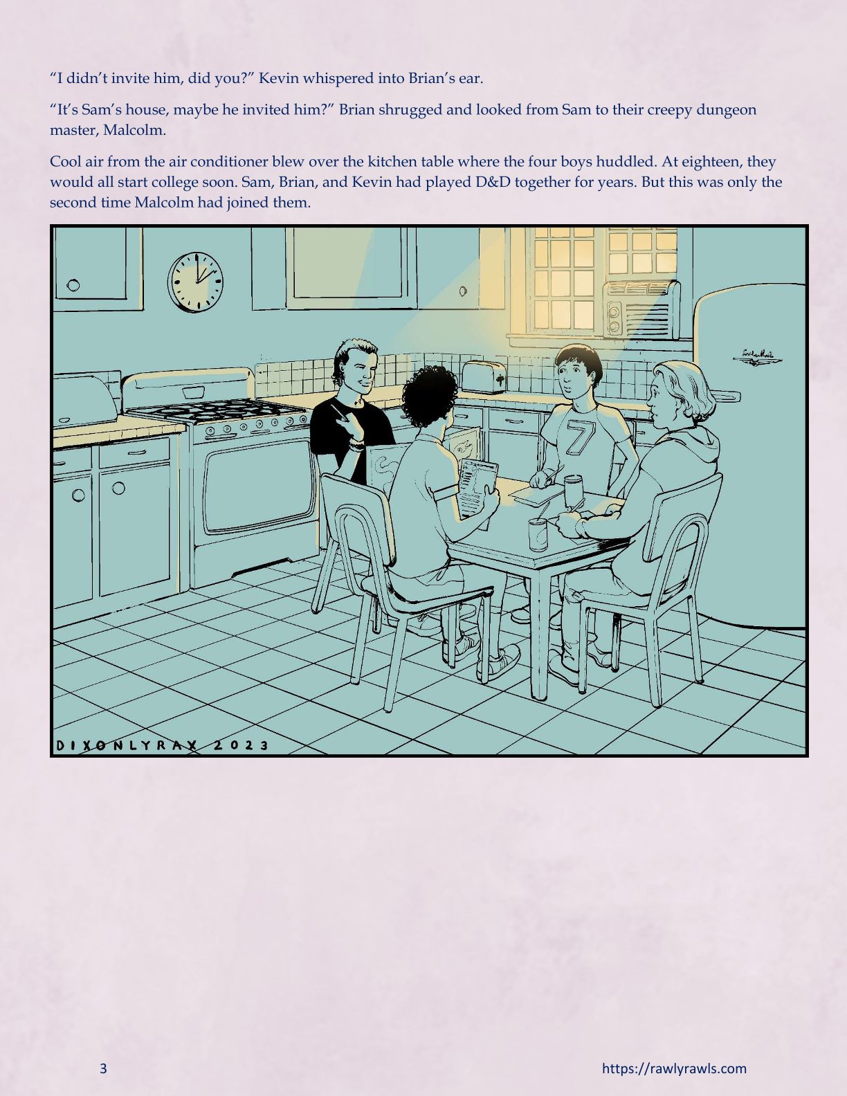 Roll Ten For A Save [DixonLyrax , RawlyRawls] 2 . Roll Ten For A Save - Chapter 2 [DixonLyrax , RawlyRawls] – page 3
