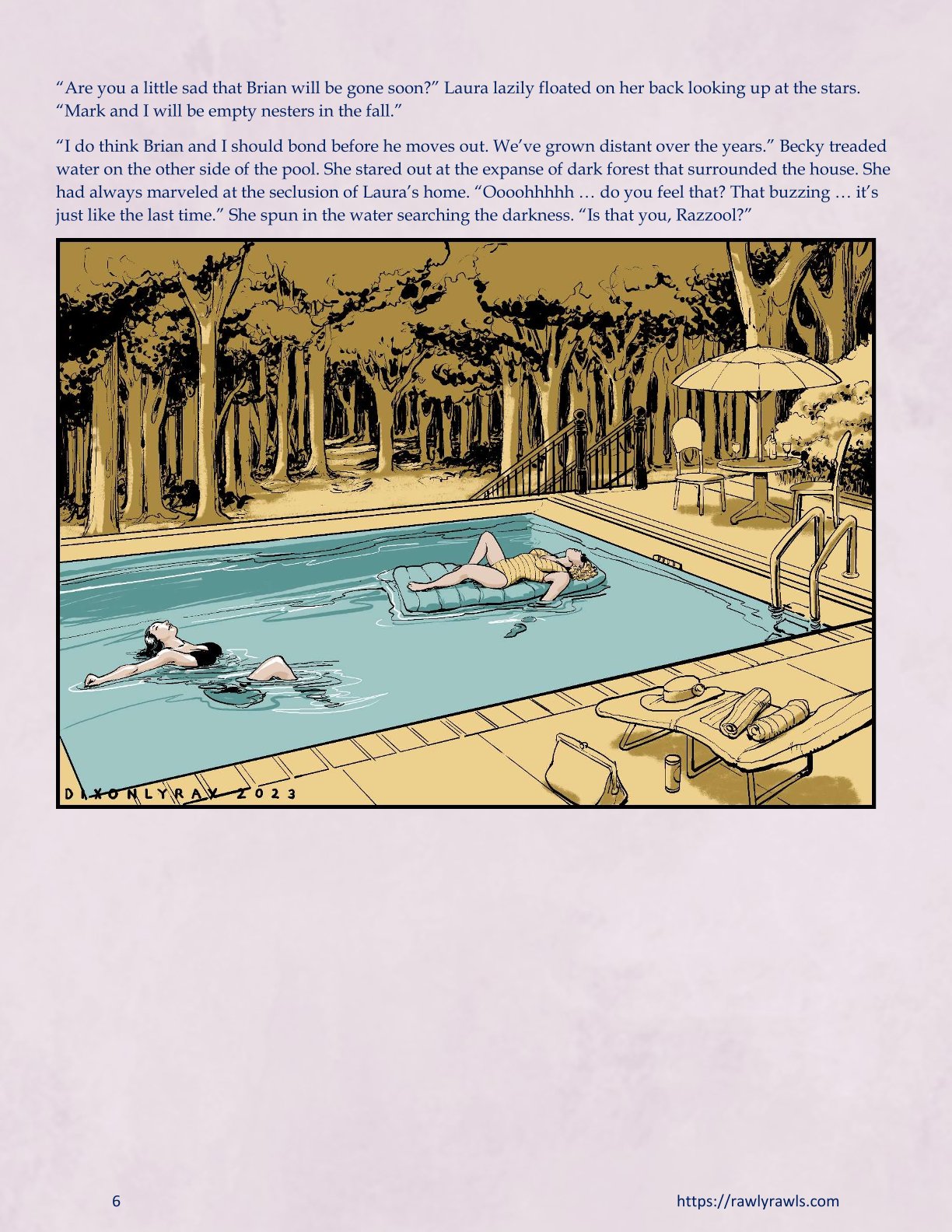 Roll Ten For A Save [DixonLyrax , RawlyRawls] 2 . Roll Ten For A Save - Chapter 2 [DixonLyrax , RawlyRawls] – page 6
