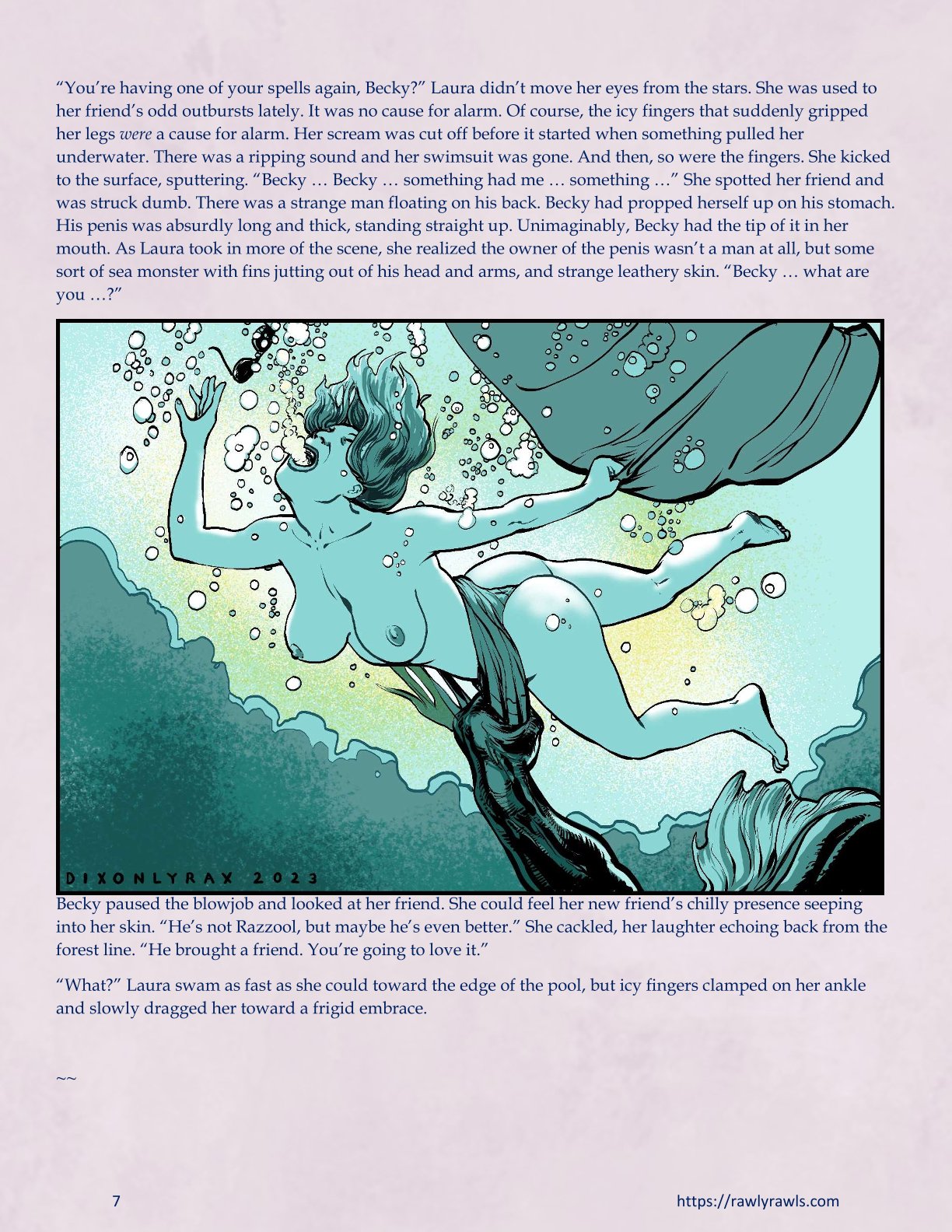 Roll Ten For A Save [DixonLyrax , RawlyRawls] 2 . Roll Ten For A Save - Chapter 2 [DixonLyrax , RawlyRawls] – page 7