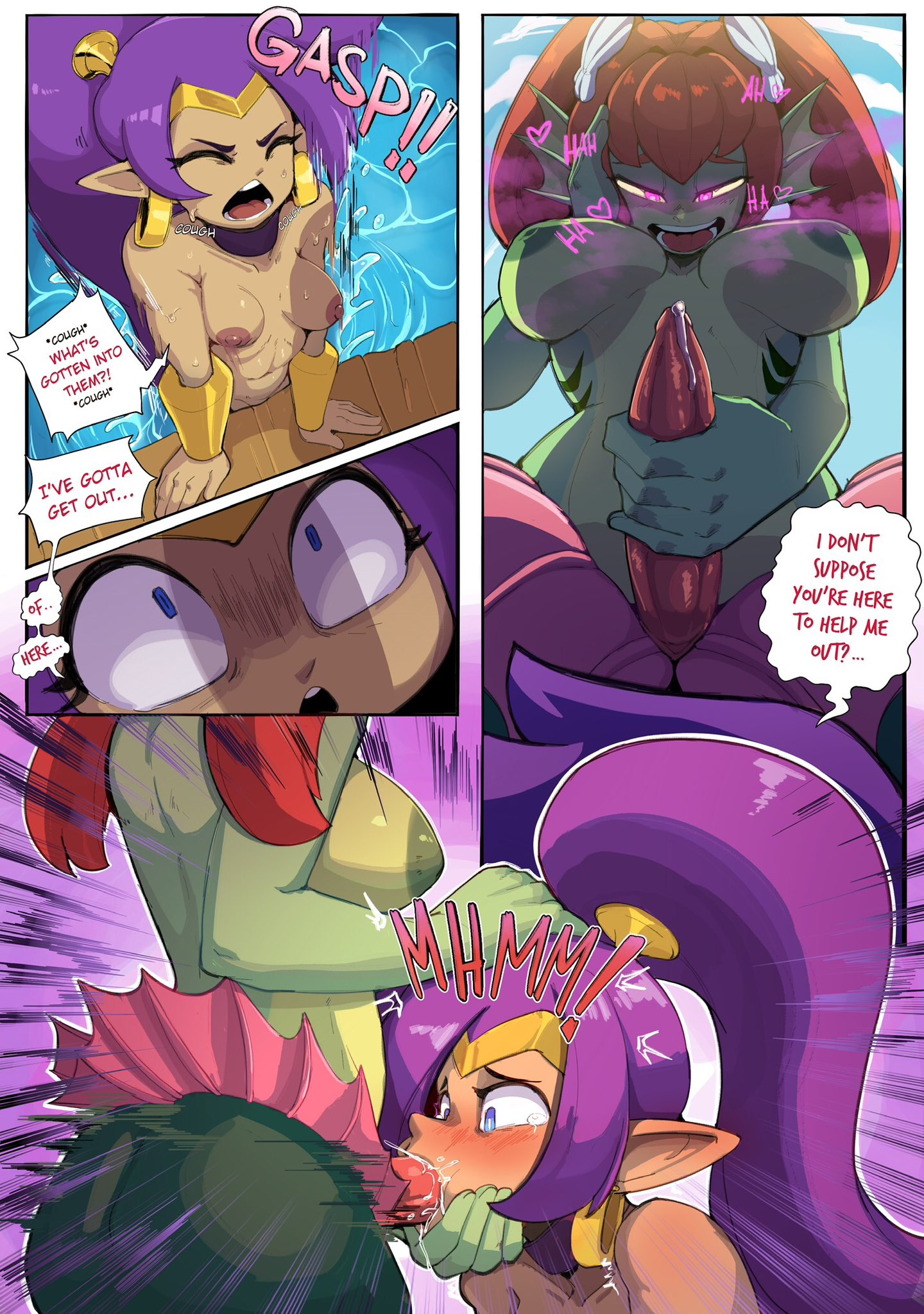 Pier Pressure (Shantae) [NudieDoodles] 1 . Pier Pressure - Chapter 1 (Shantae) [NudieDoodles] – page 5