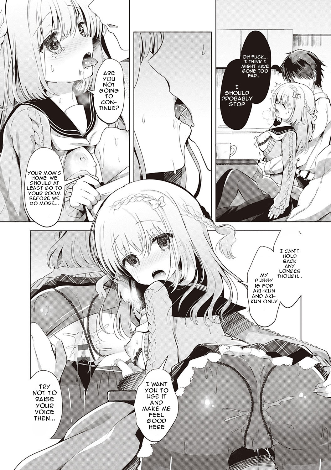 Osananajimi de Koibito no Kanojo to Taiiku Souko de [Takashina Asahi] 2 . Osananajimi de Koibito no Kanojo to Shitai Koto Zenbu - Chapter 2 [Takashina Asahi] – page 146