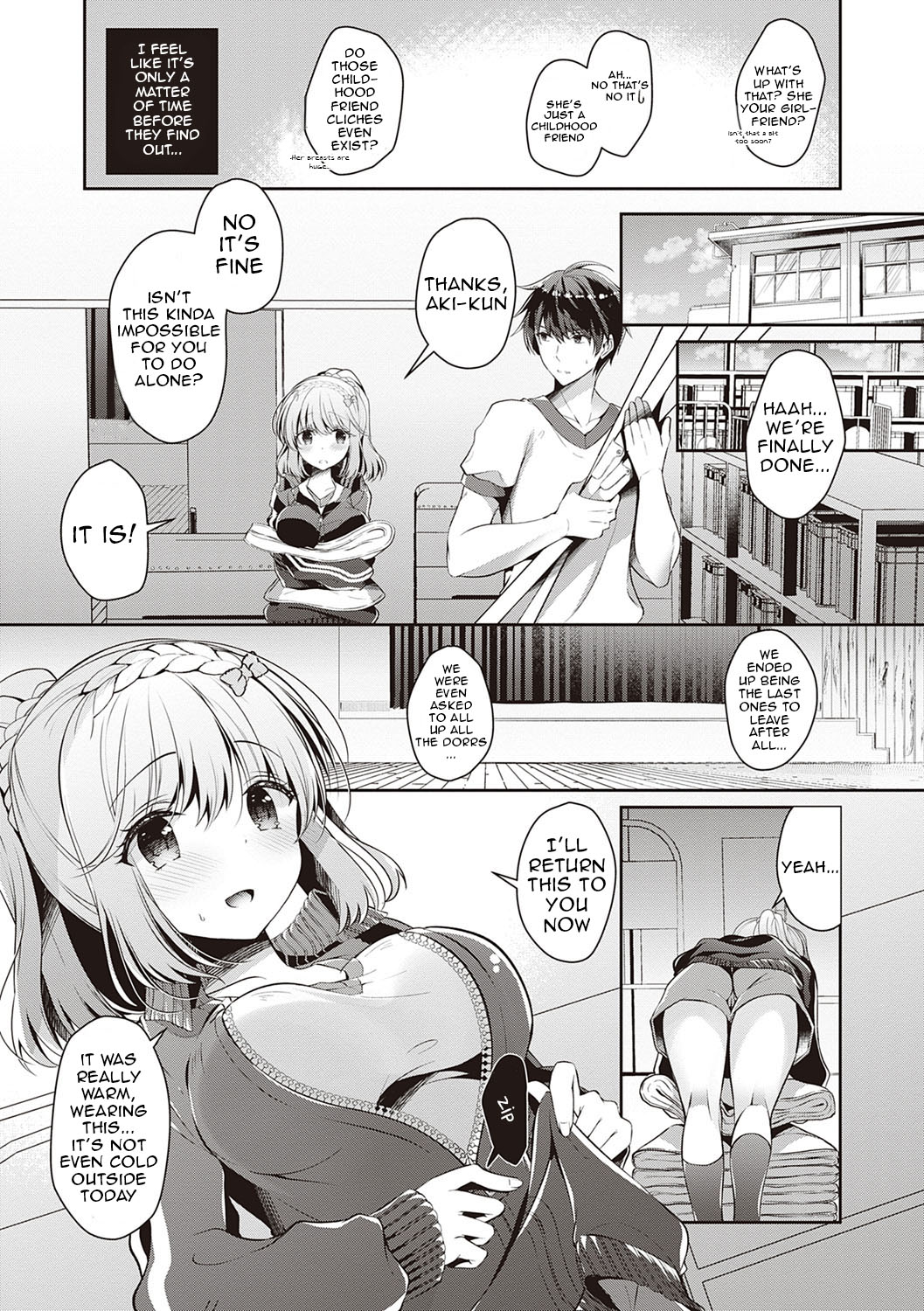 Osananajimi de Koibito no Kanojo to Taiiku Souko de [Takashina Asahi] 2 . Osananajimi de Koibito no Kanojo to Shitai Koto Zenbu - Chapter 2 [Takashina Asahi] – page 68