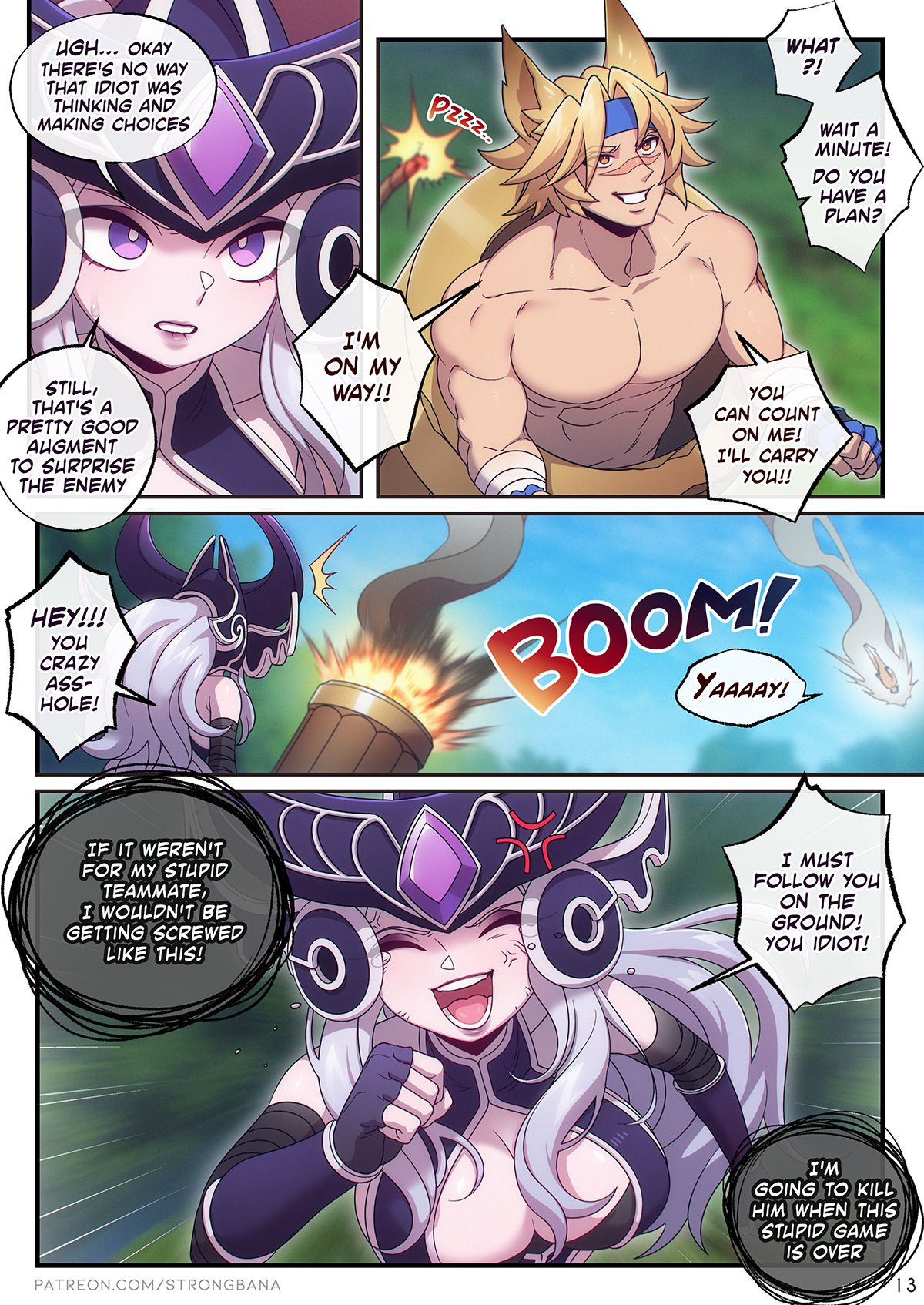 X-ARENA (League of Legends) [Strong Bana] 1 . X-ARENA - Chapter 1 (League of Legends) [Strong Bana] – page 16