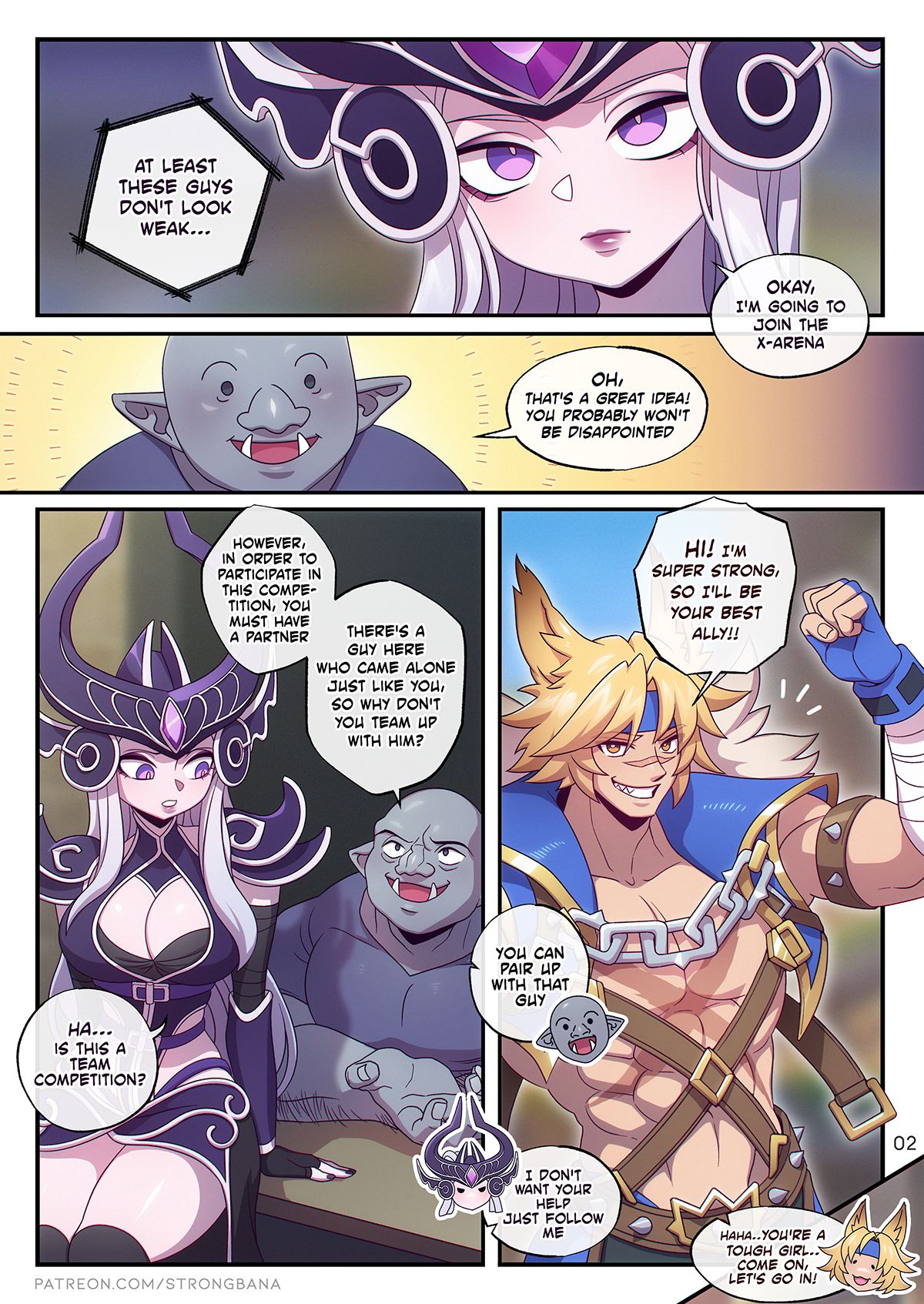 X-ARENA (League of Legends) [Strong Bana] 1 . X-ARENA - Chapter 1 (League of Legends) [Strong Bana] – page 5