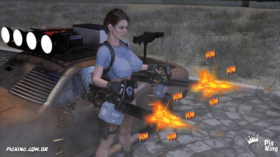 Resident Evil [MegaParodies] 2 . Resident Evil - Chapter 2 - LQ [MegaParodies] – page 25