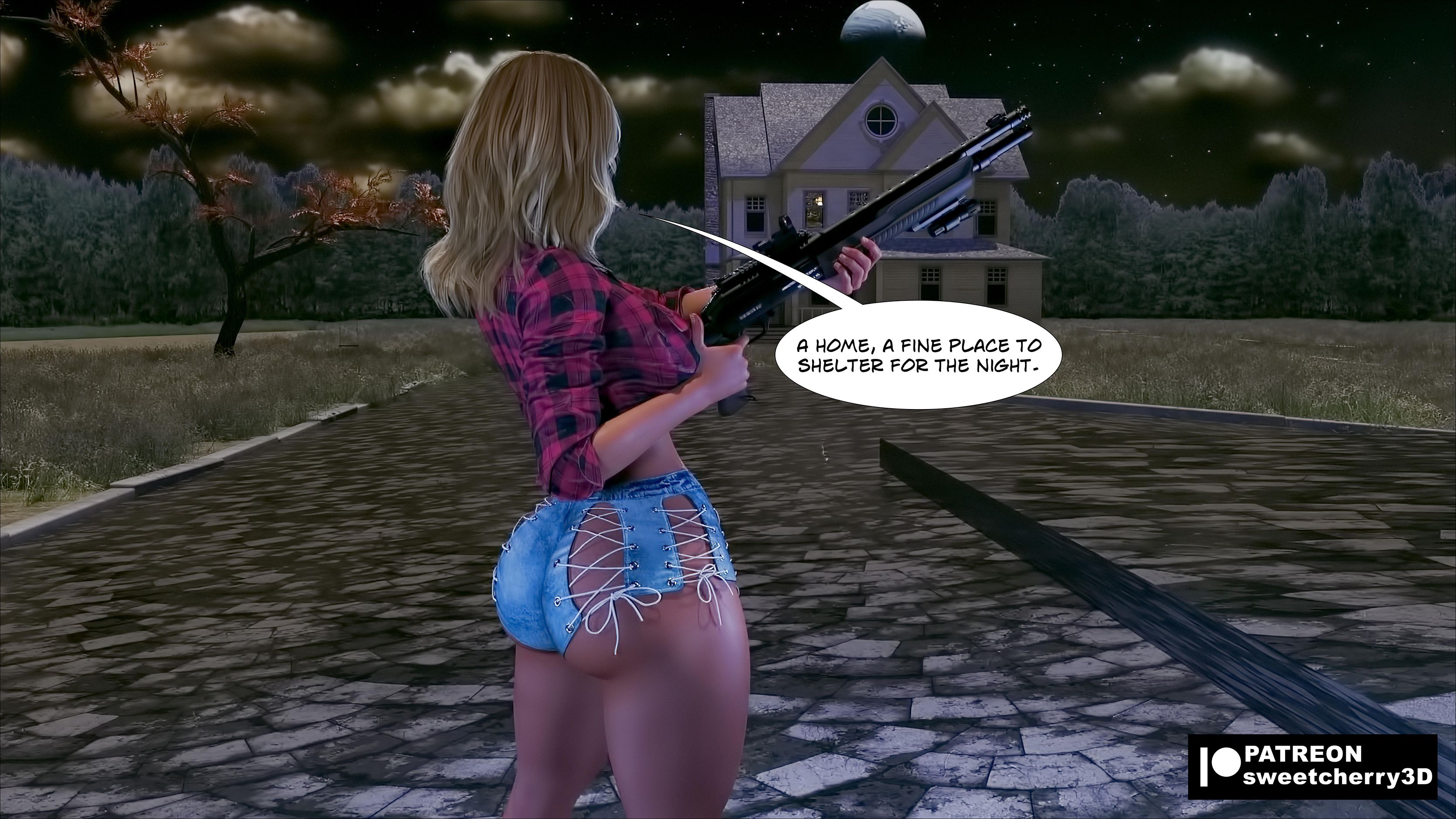 Resident Evil [MegaParodies] 1 . Resident Evil  - Chapter 1 [MegaParodies] – page 13