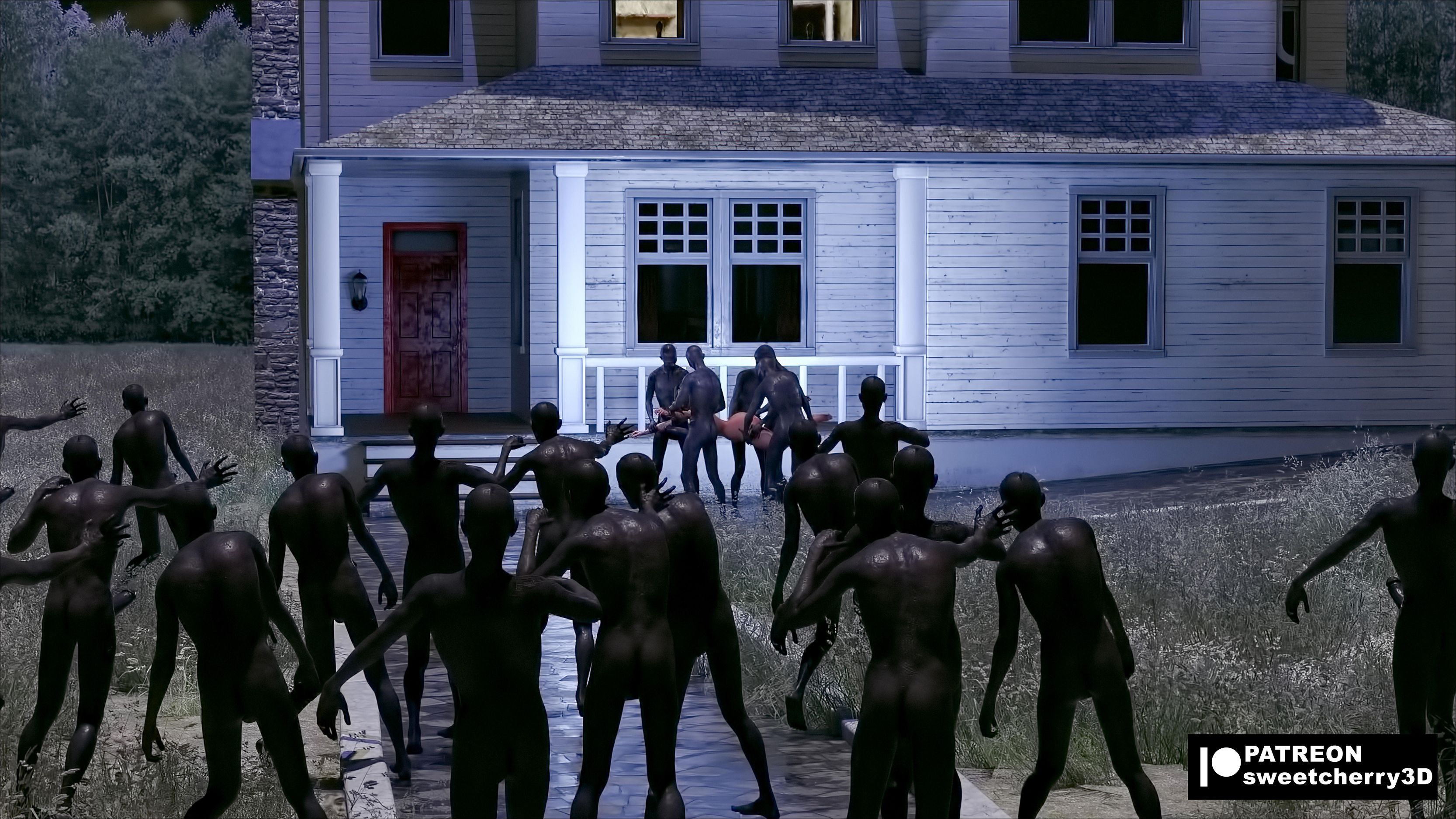 Resident Evil [MegaParodies] 1 . Resident Evil  - Chapter 1 [MegaParodies] – page 94
