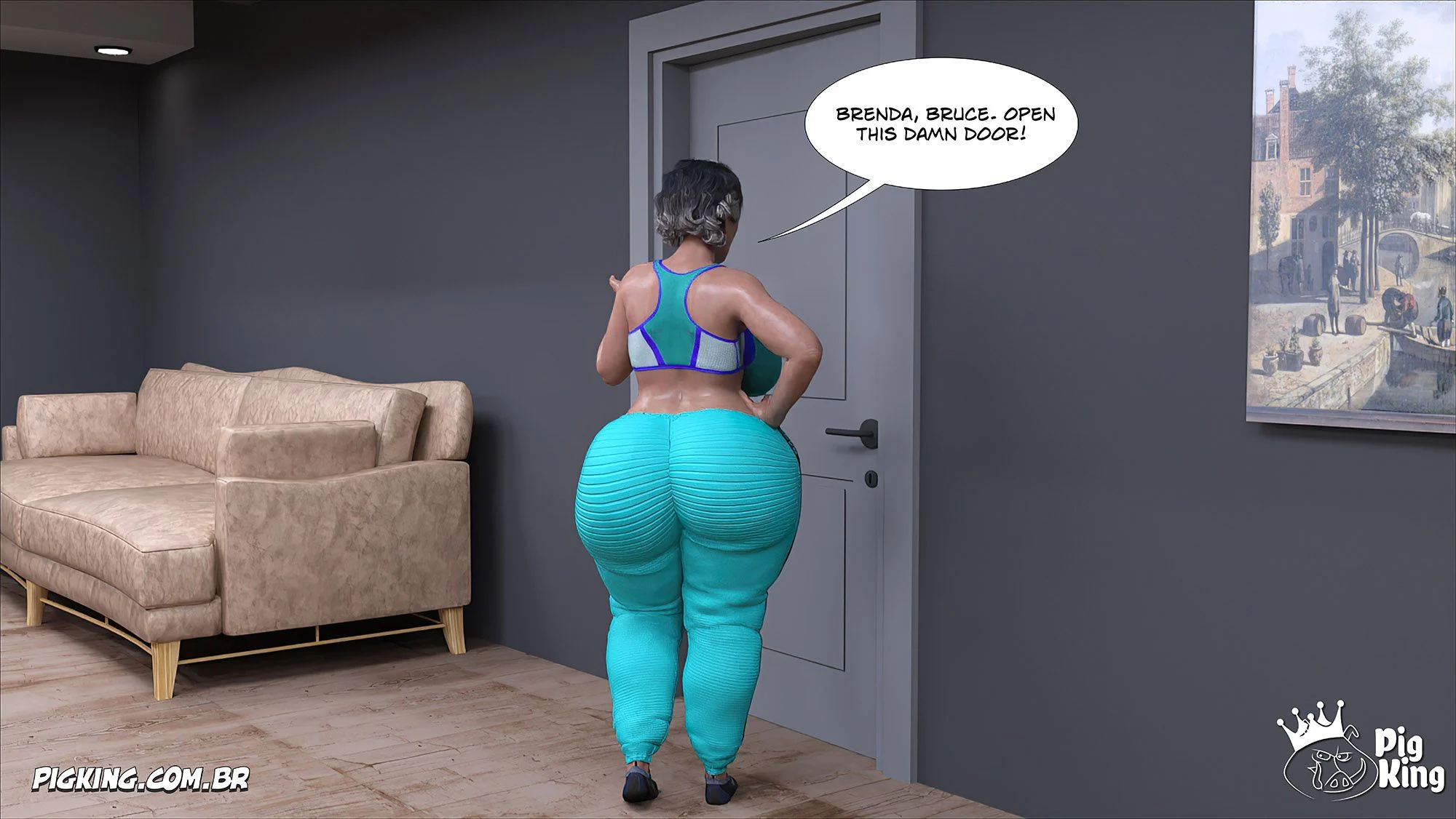 Clarice [CrazyDad3D] 7 . Clarice - Chapter 7 [CrazyDad3D] – page 2