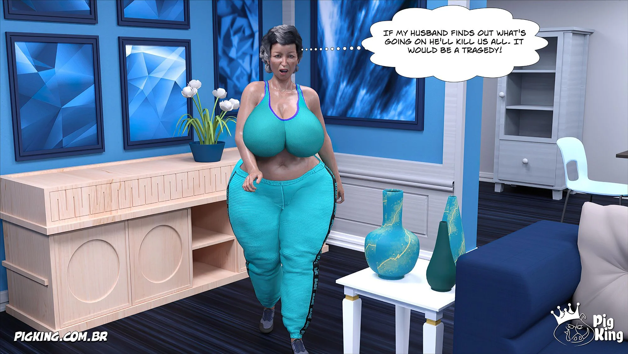 Clarice [CrazyDad3D] 7 . Clarice - Chapter 7 [CrazyDad3D] – page 21