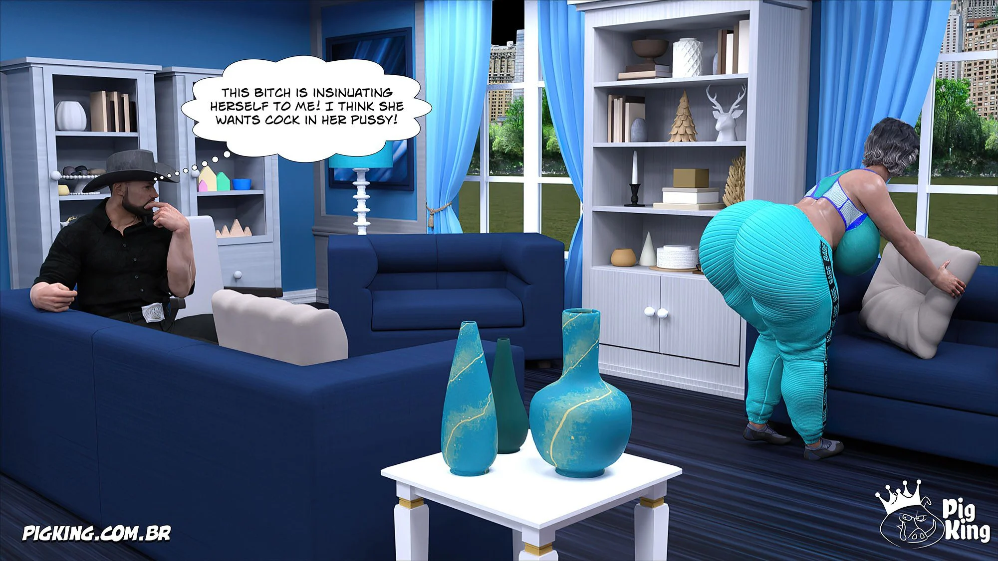 Clarice [CrazyDad3D] 7 . Clarice - Chapter 7 [CrazyDad3D] – page 37